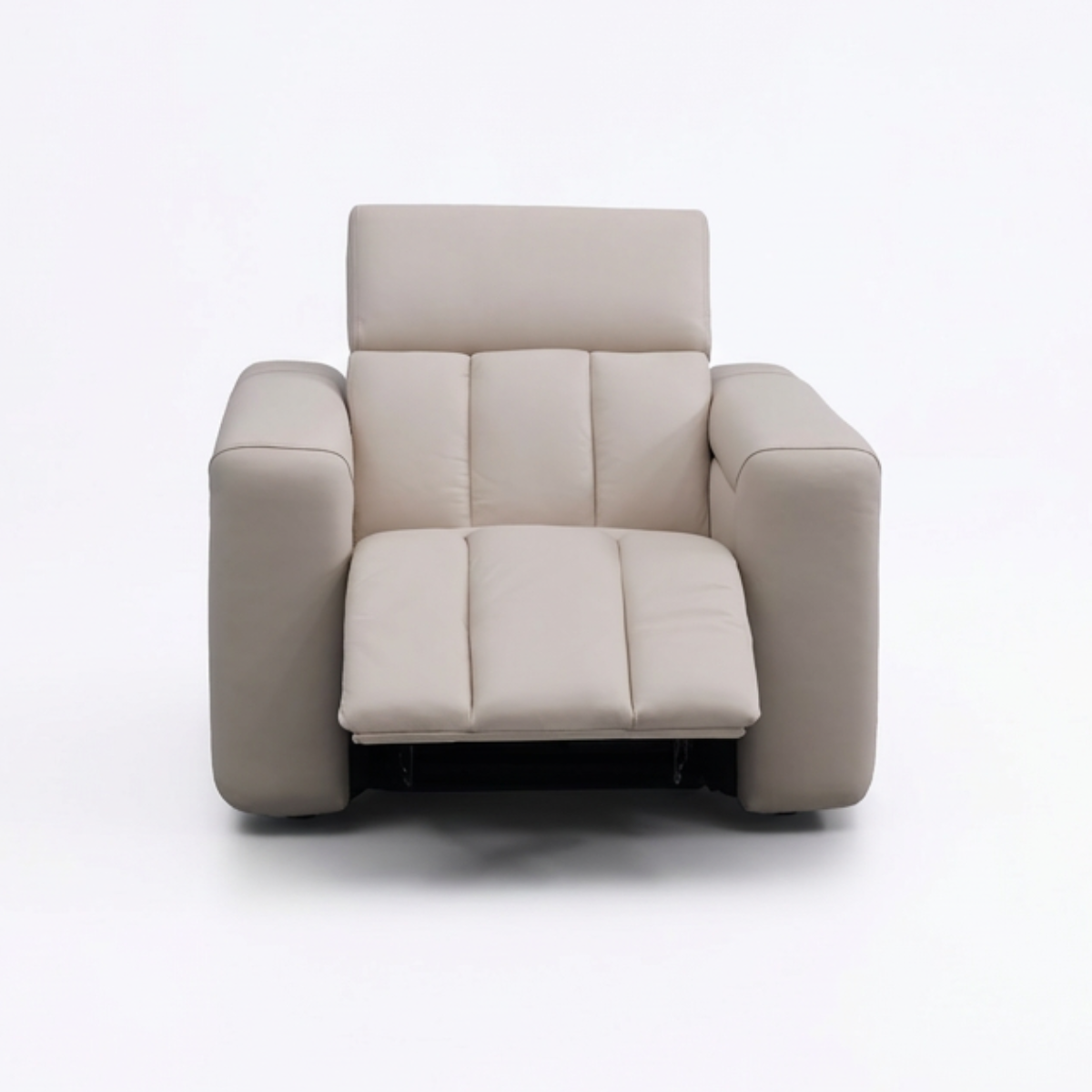 Ellen Electric Reclining Armchair in Beige Meta Sofa Ltd