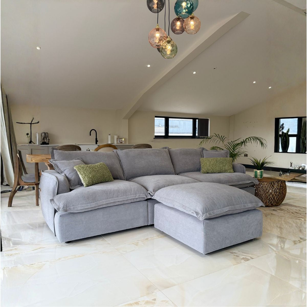 Esme Modular Sofa in Grey Beehive