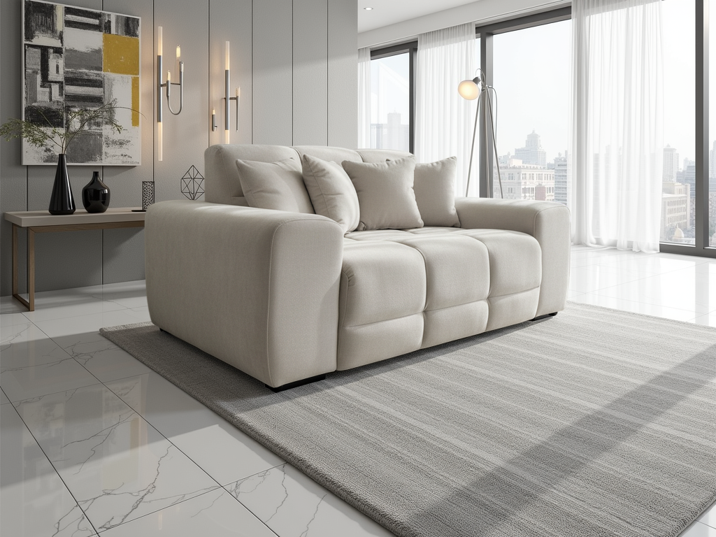 Eve 2 Seater Neutral - AMC Furniture