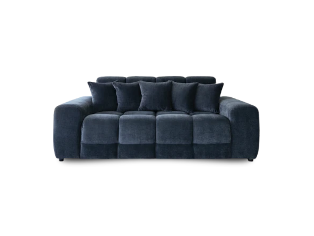 Eve 3 Seater Charcoal - AMC Furniture