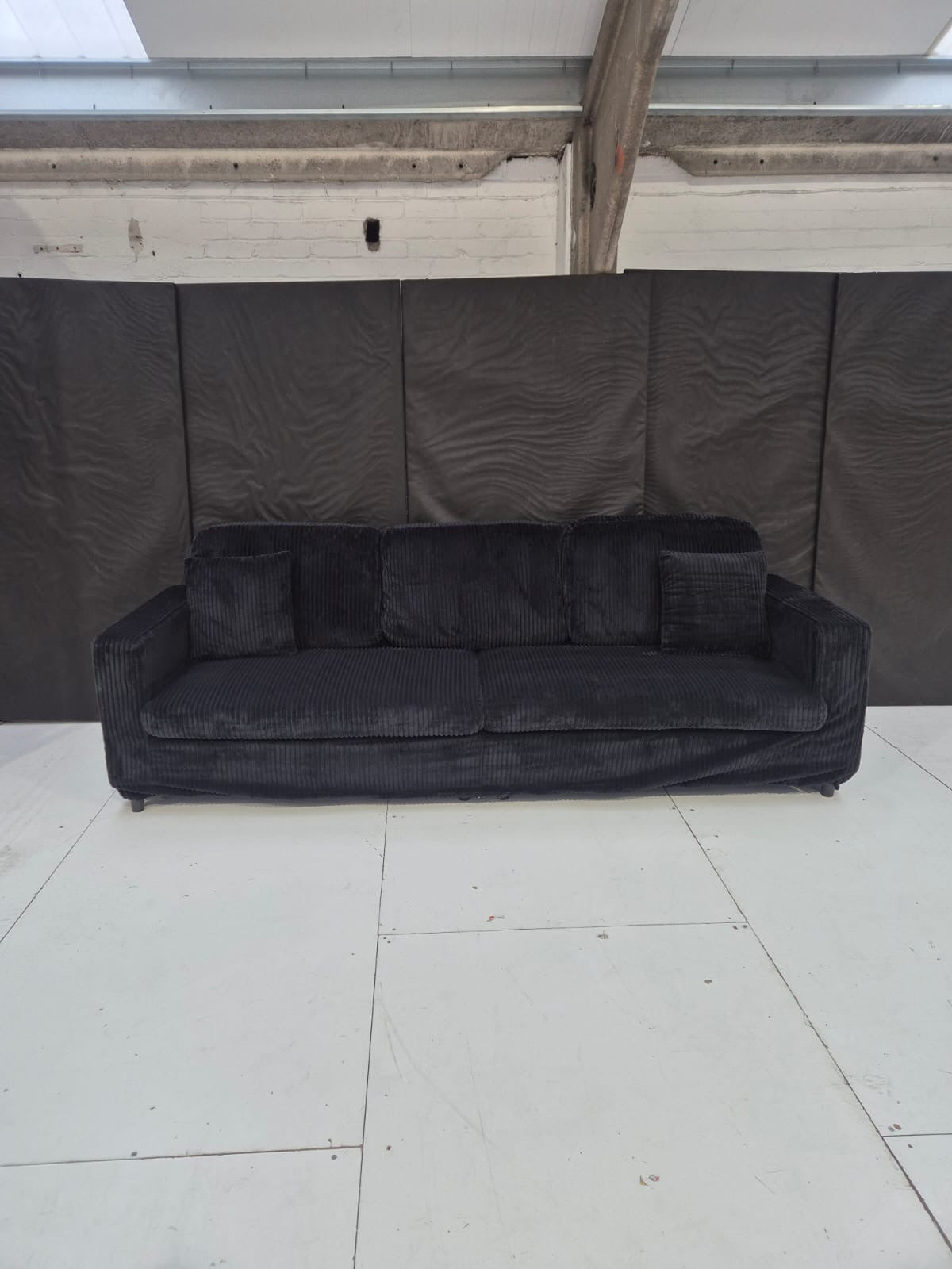 4 Seater Corduroy Sofa - AMC Furniture