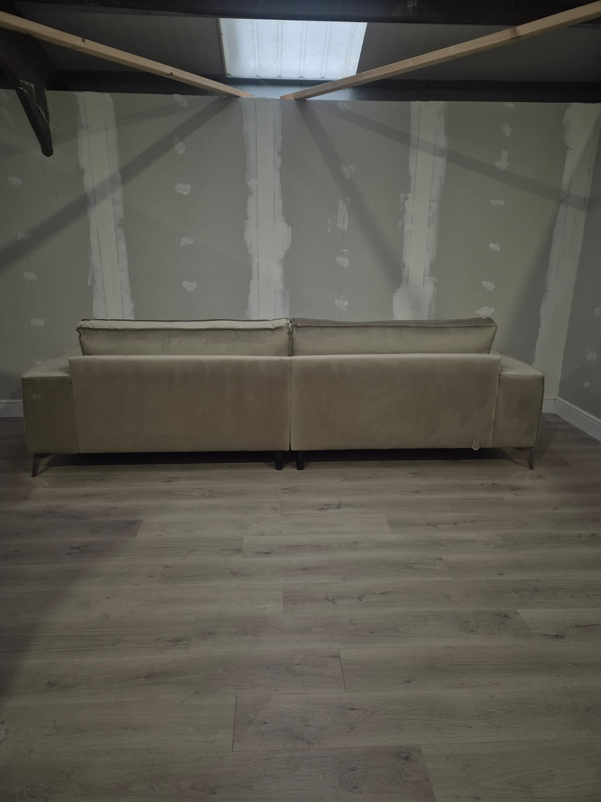 Sloane 4 Seater Sofa in Beige - Clearance Wayfair