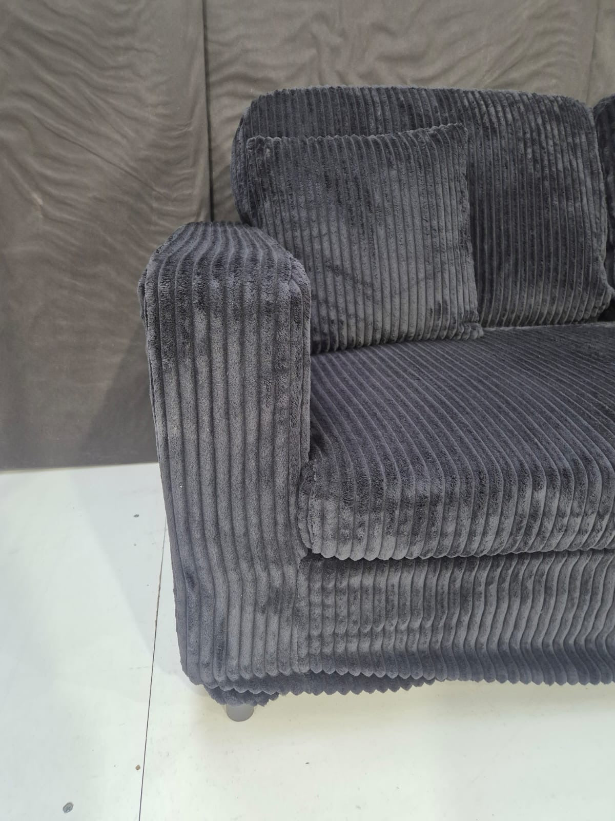 4 Seater Corduroy Sofa - AMC Furniture