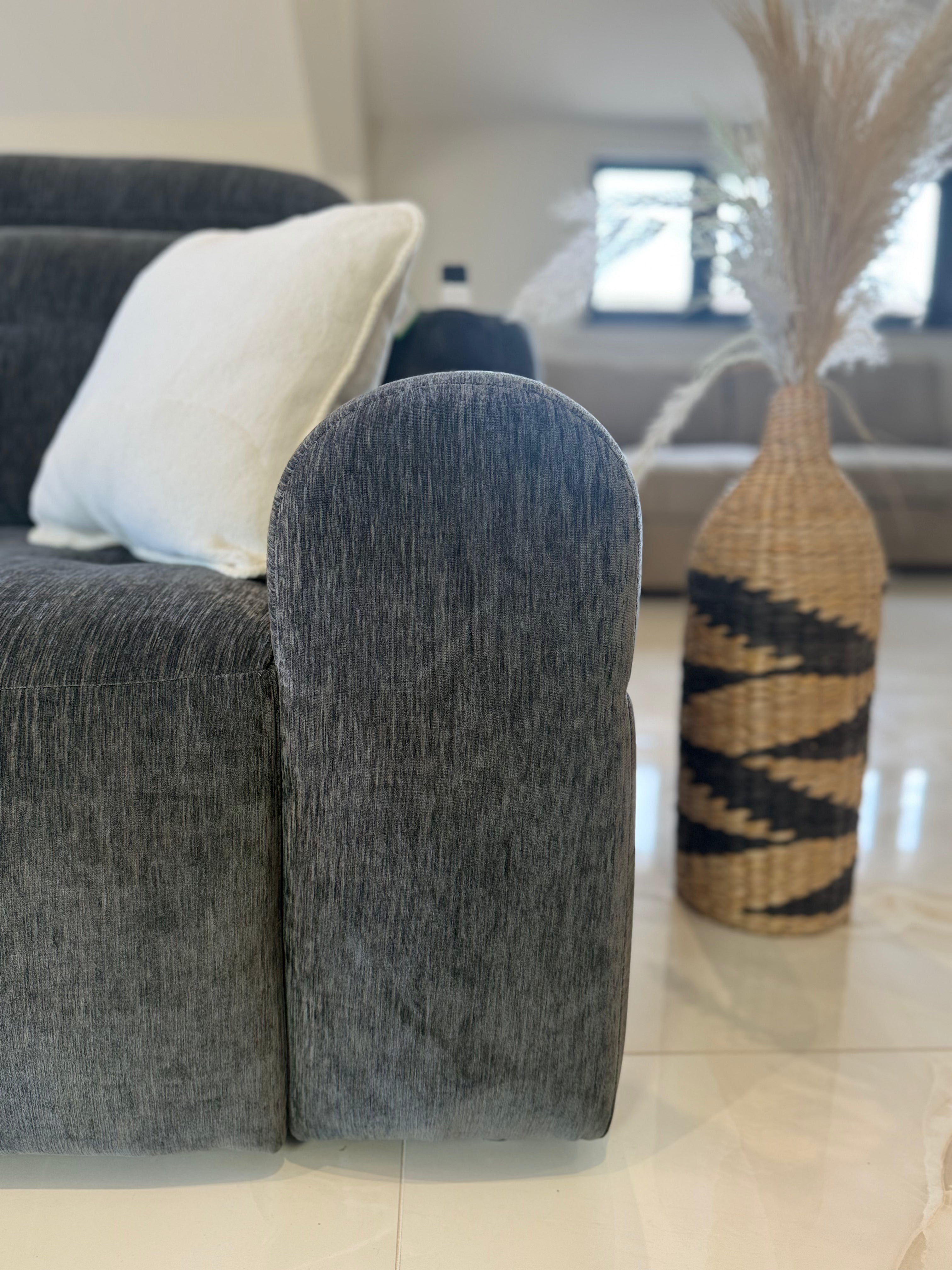 Bolt Electric 3 Seater Sofabed Charcoal Beehive