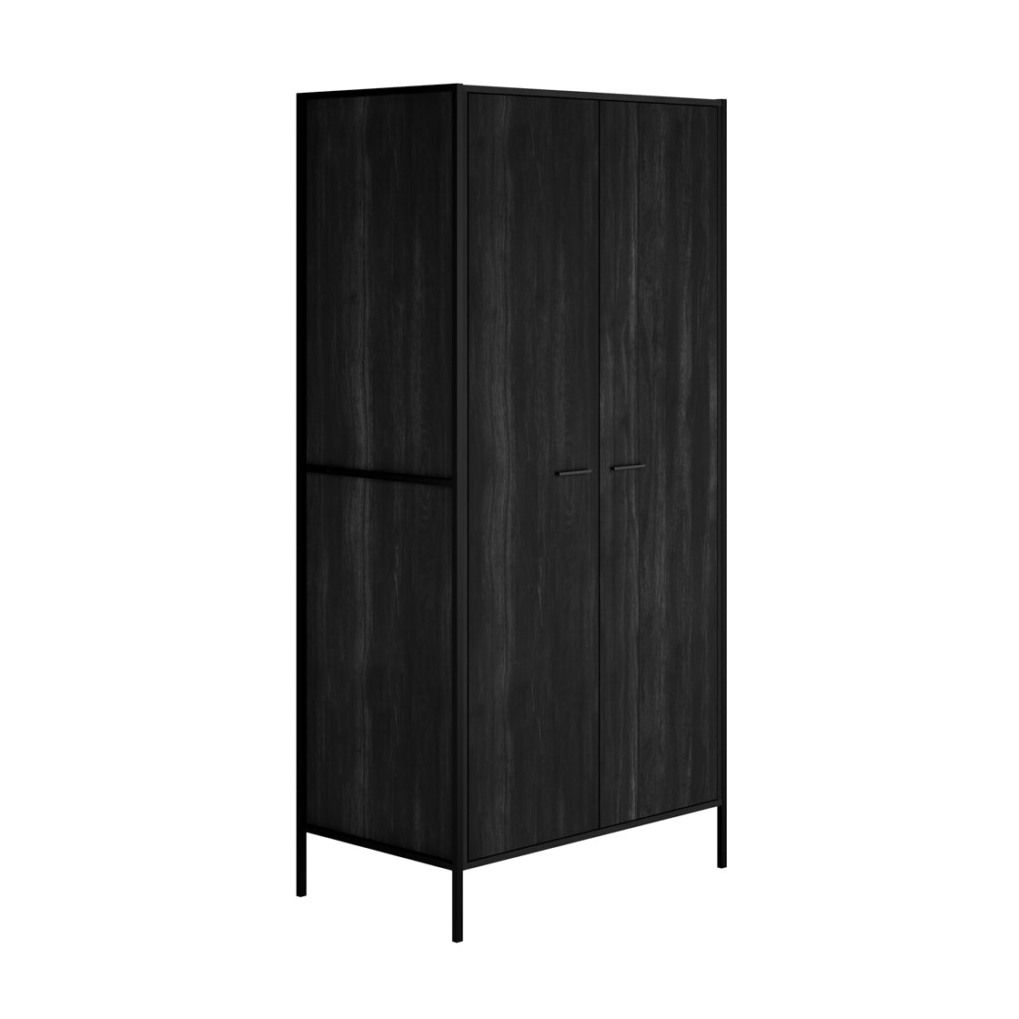 HOXTON BLACK 2 DOOR WARDROBE (2 PACKS) (14969140511098)