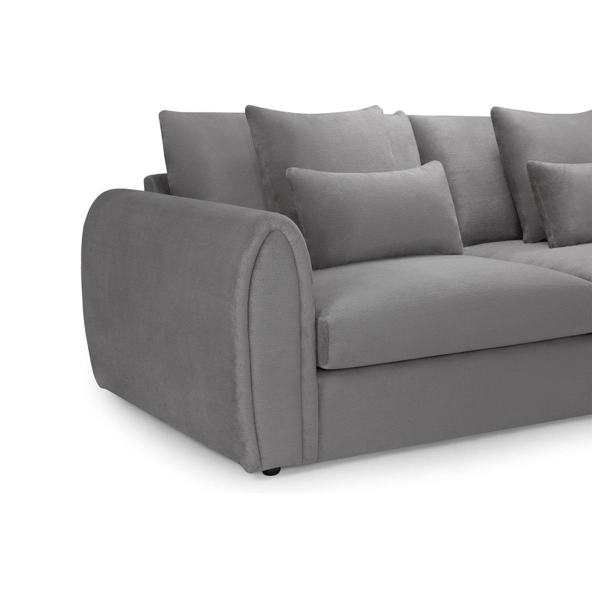 Hugo Sofa Grey Right Hand Facing Corner - left side view (7024880222272)