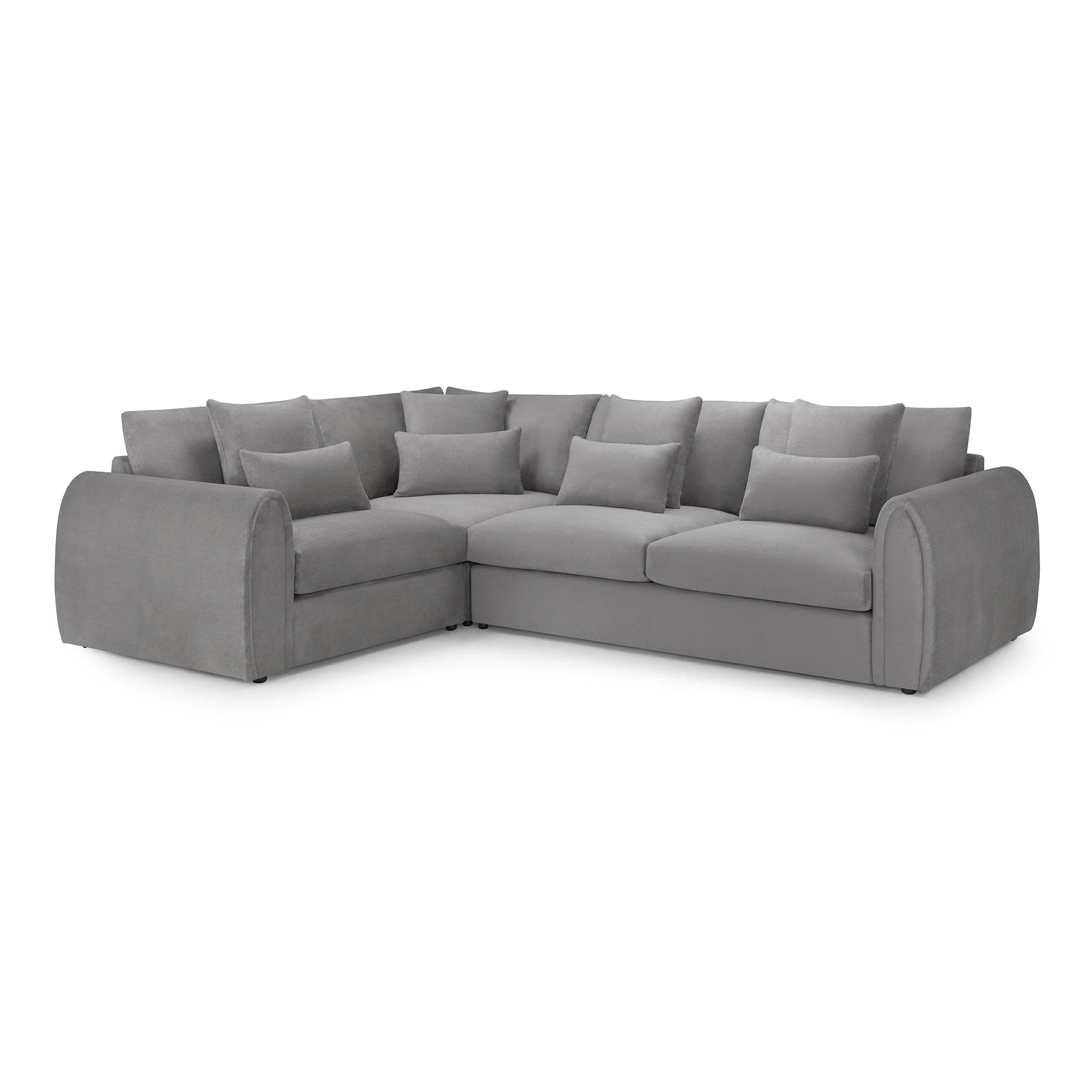 Hugo Sofa Mocha Left Hand Facing Corner - front view (7024879534144)