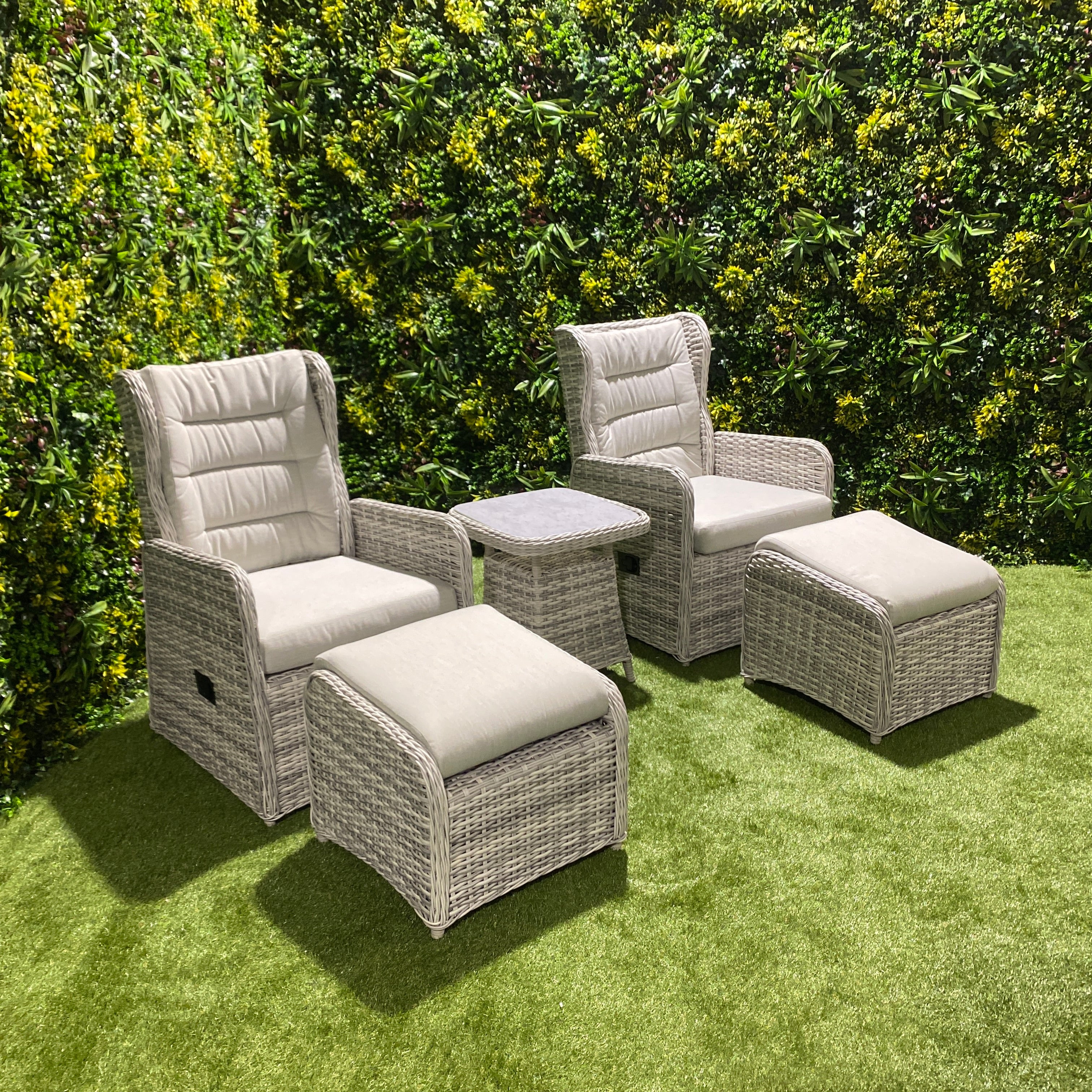 Willow Reclining 5 Piece Lounge Set (14930009850234)