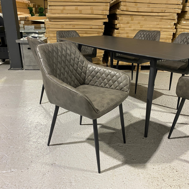 Freya Dining Set with C9010 Chairs (6825816555584)