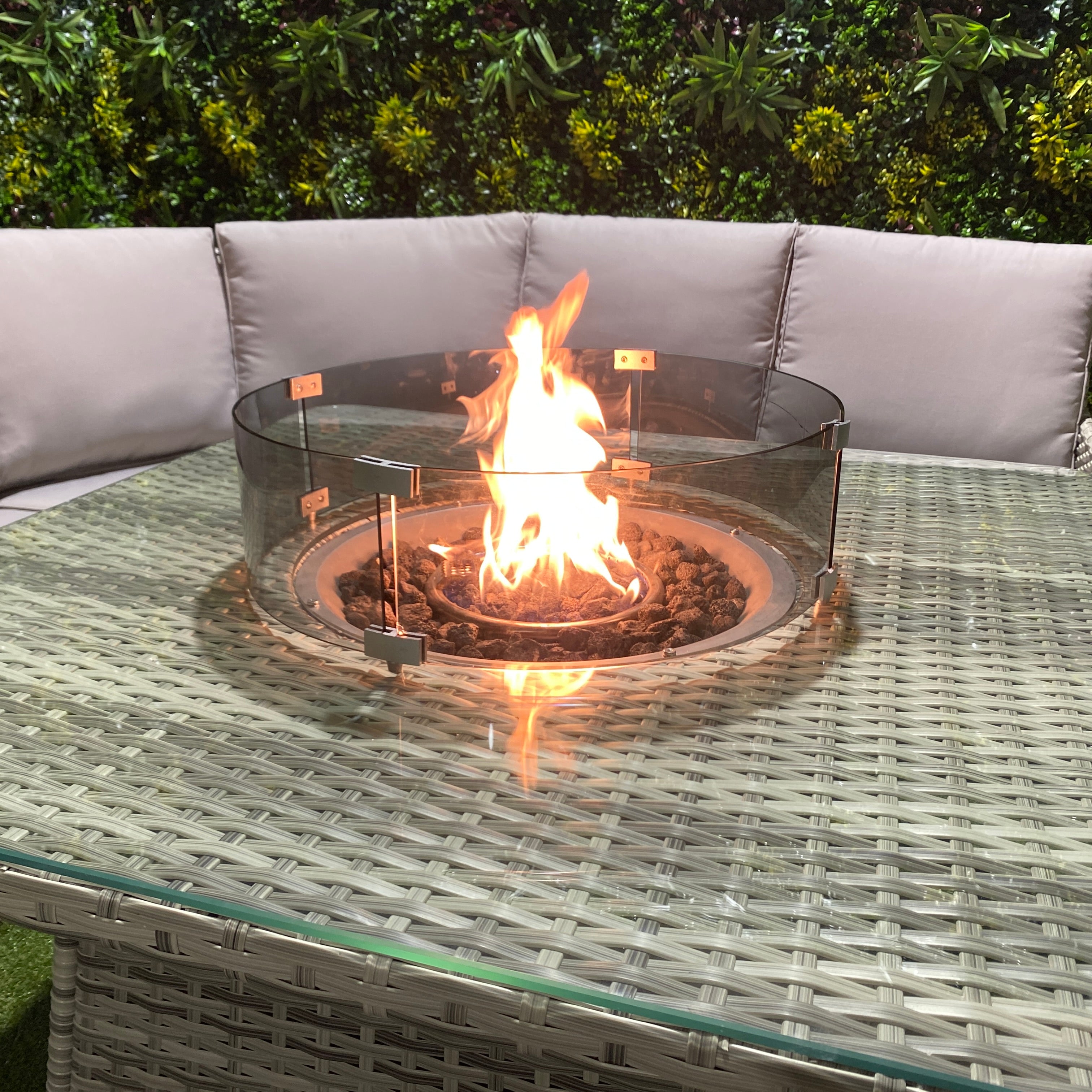 Lola Firepit Dining Set (14930007720314)