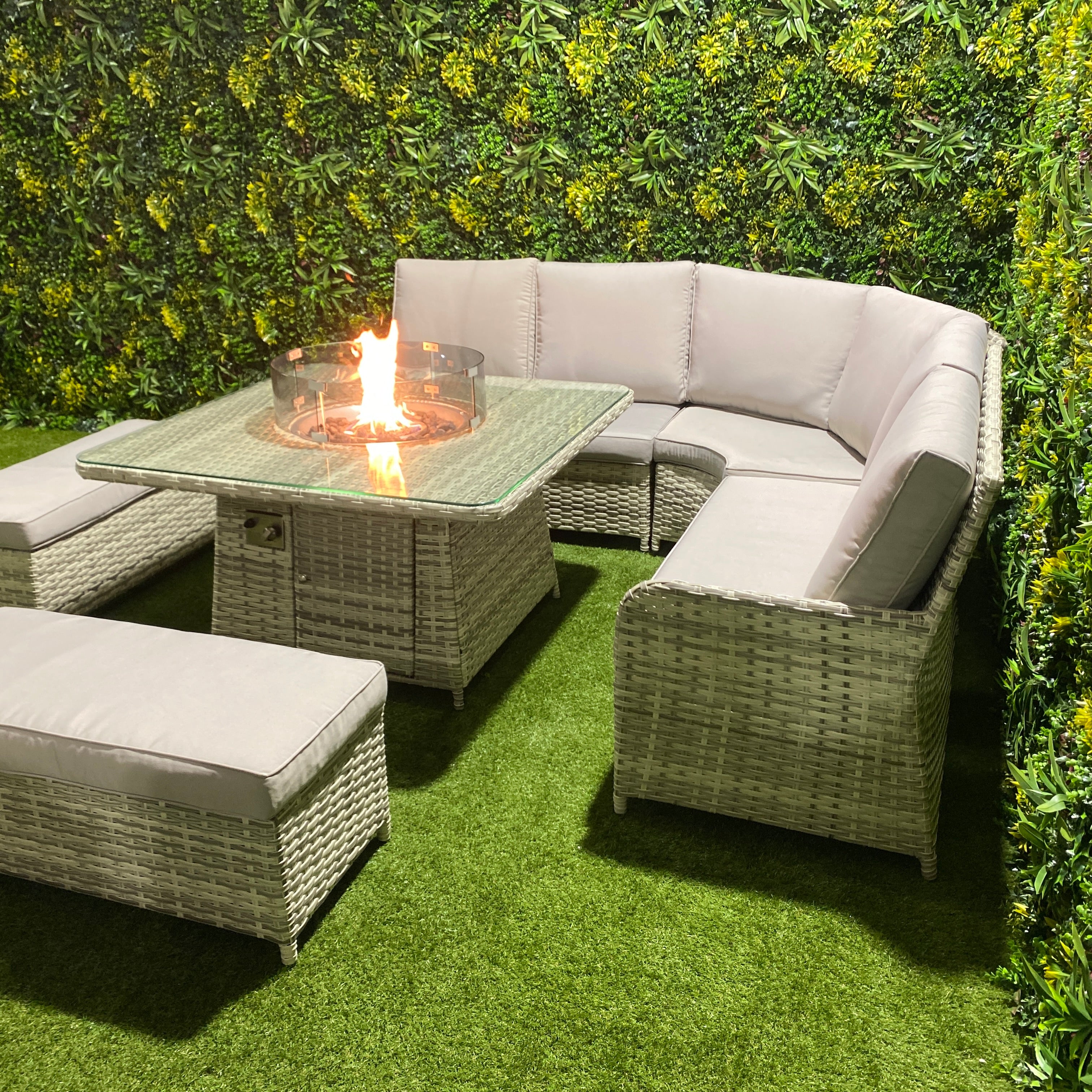 Lola Firepit Dining Set (14930007720314)