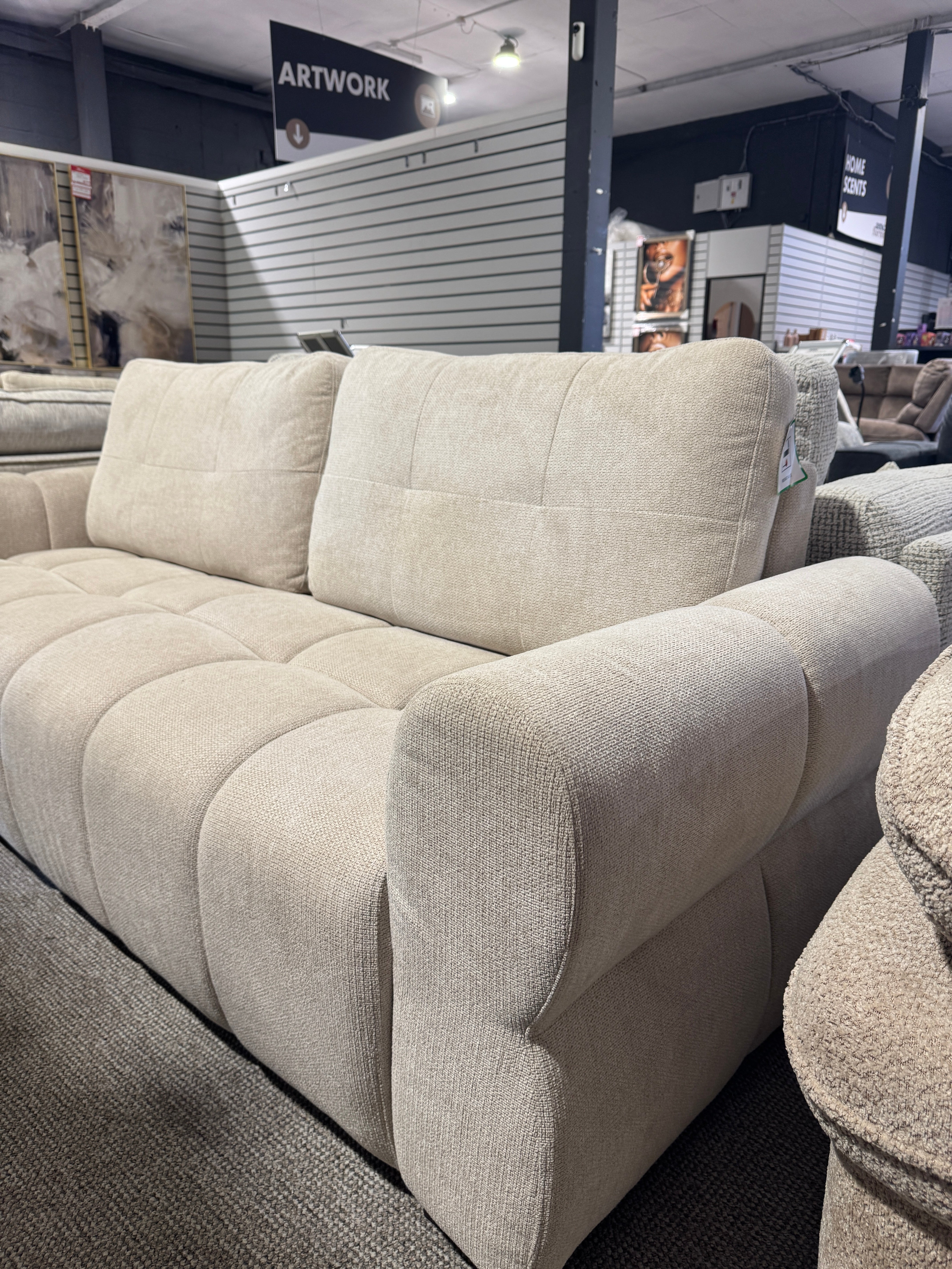 Starling 3 Seater in Beige (Ex display)