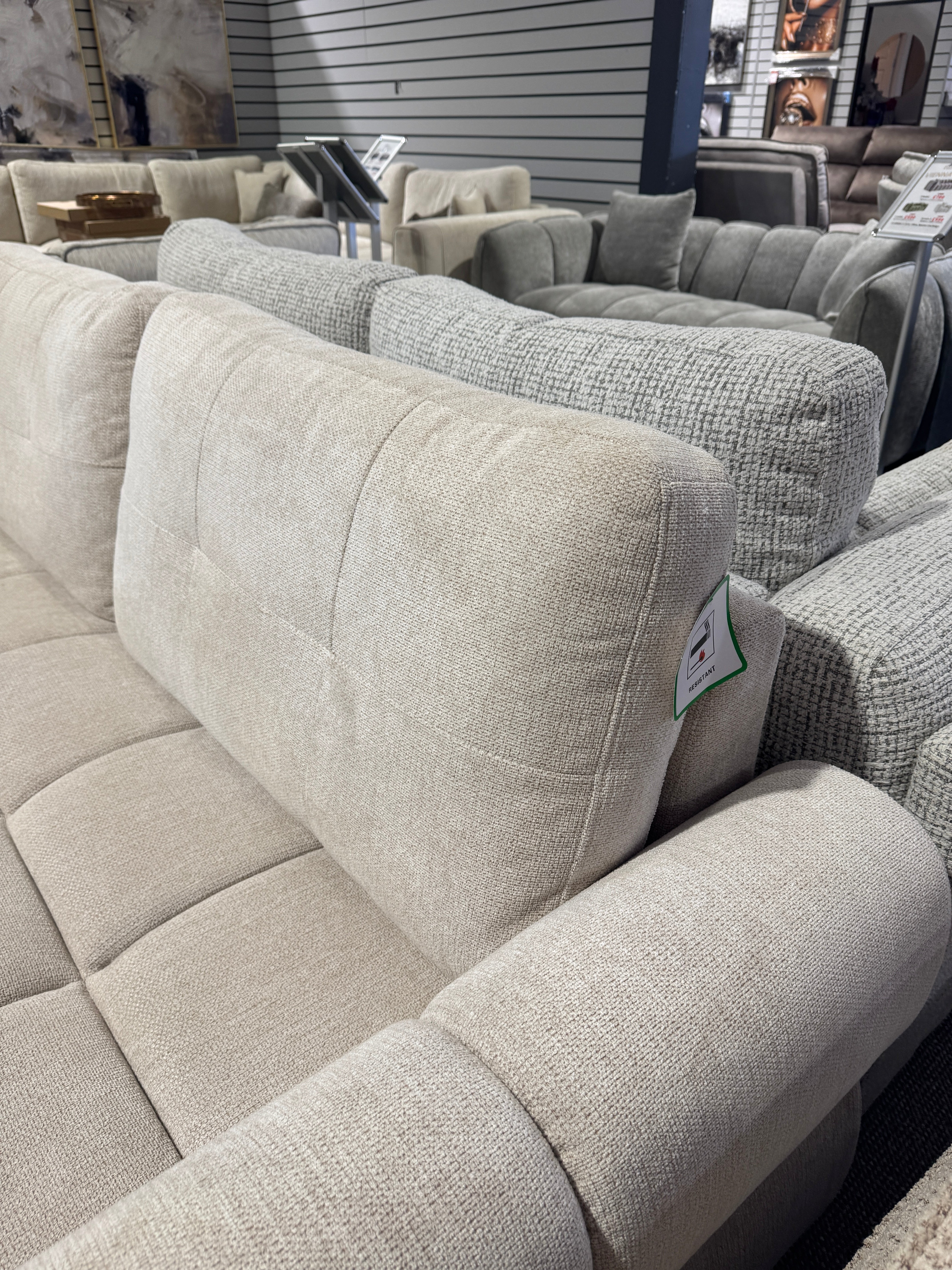 Starling 3 Seater in Beige (Ex display)