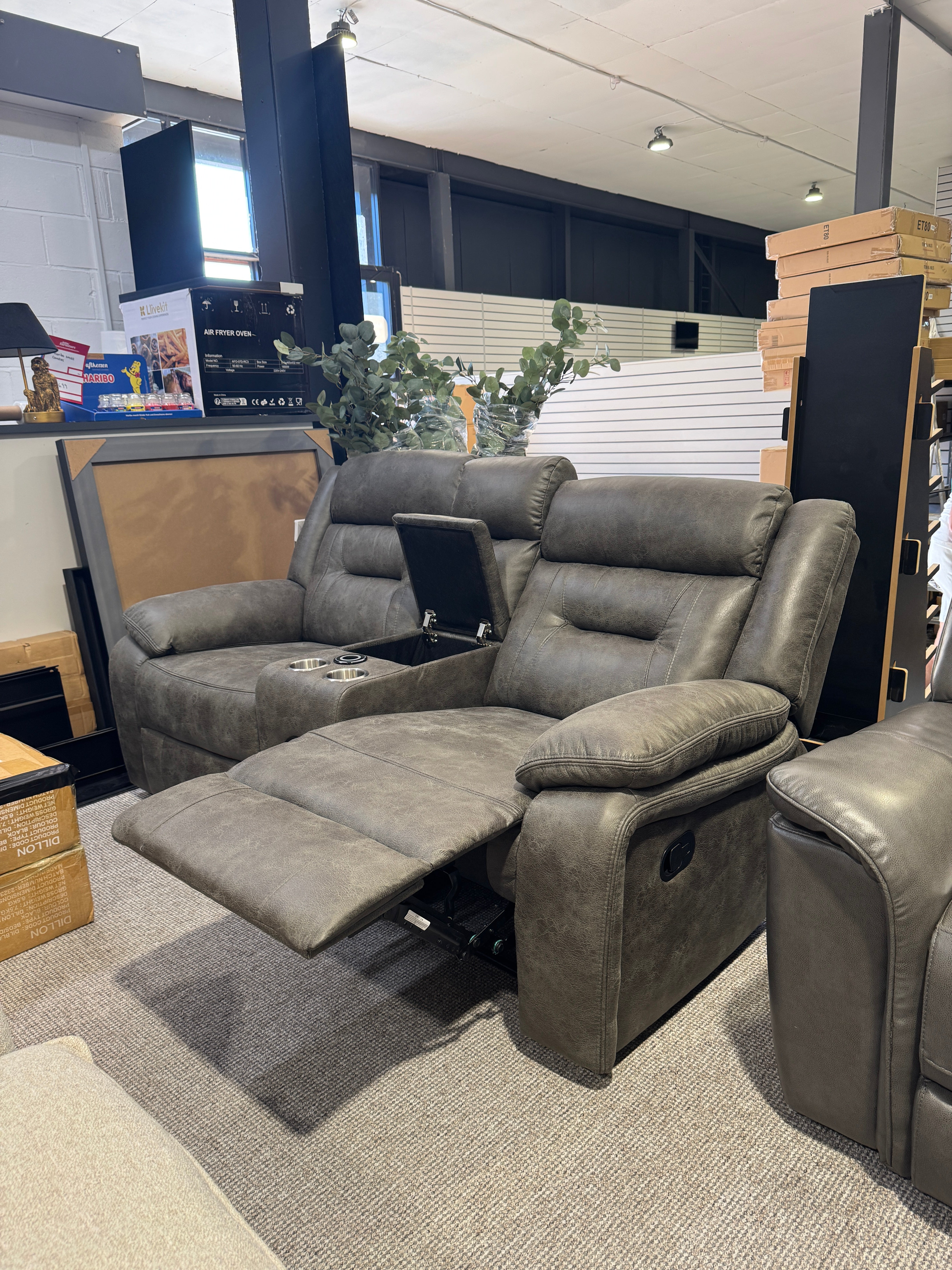 Supernova 2 Seater Reclining Sofa (Ex display)