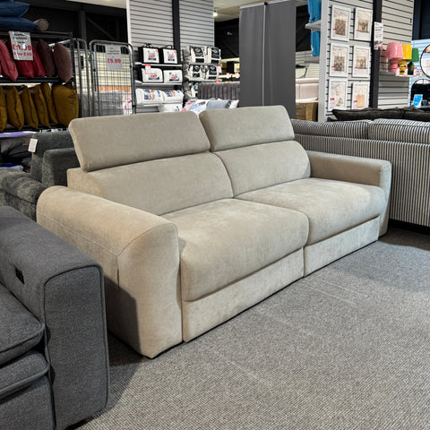 Raye 3 Seater Electric Sofa Bed in Beige (EX DISPLAY)