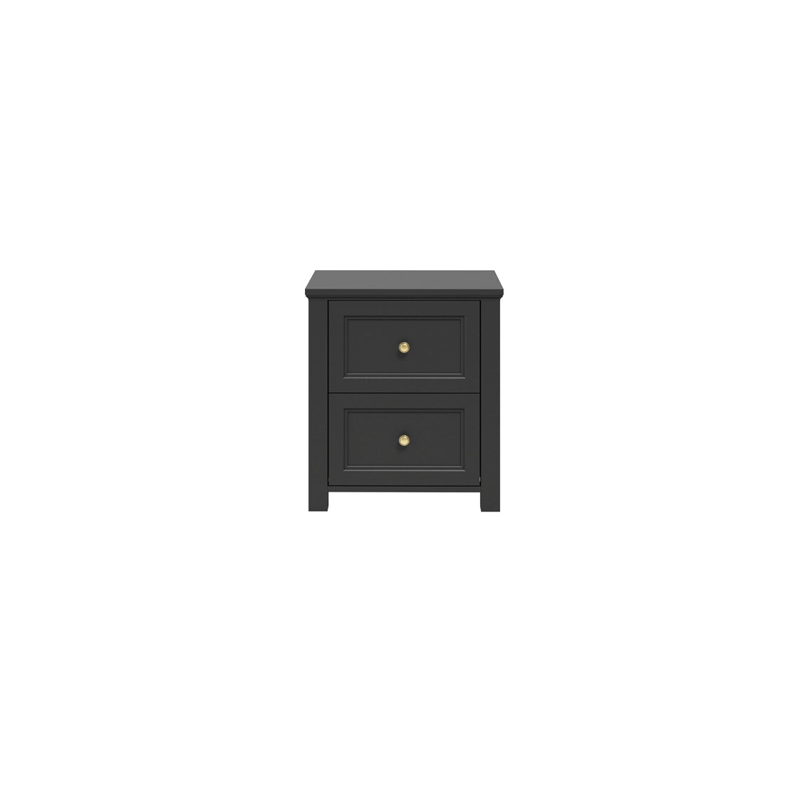 IVES BLACK BEDSIDE CABINET (14969140674938)
