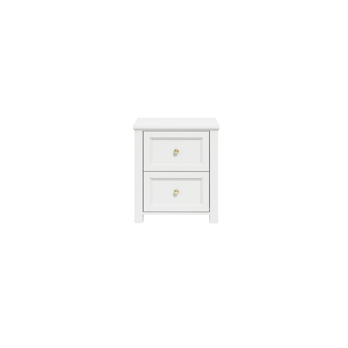 IVES WHITE BEDSIDE CABINET (14969140806010)