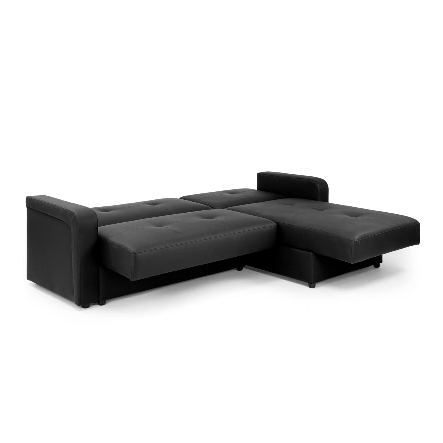 Kair Sofa Bed Black Universal Corner (7023886106688)