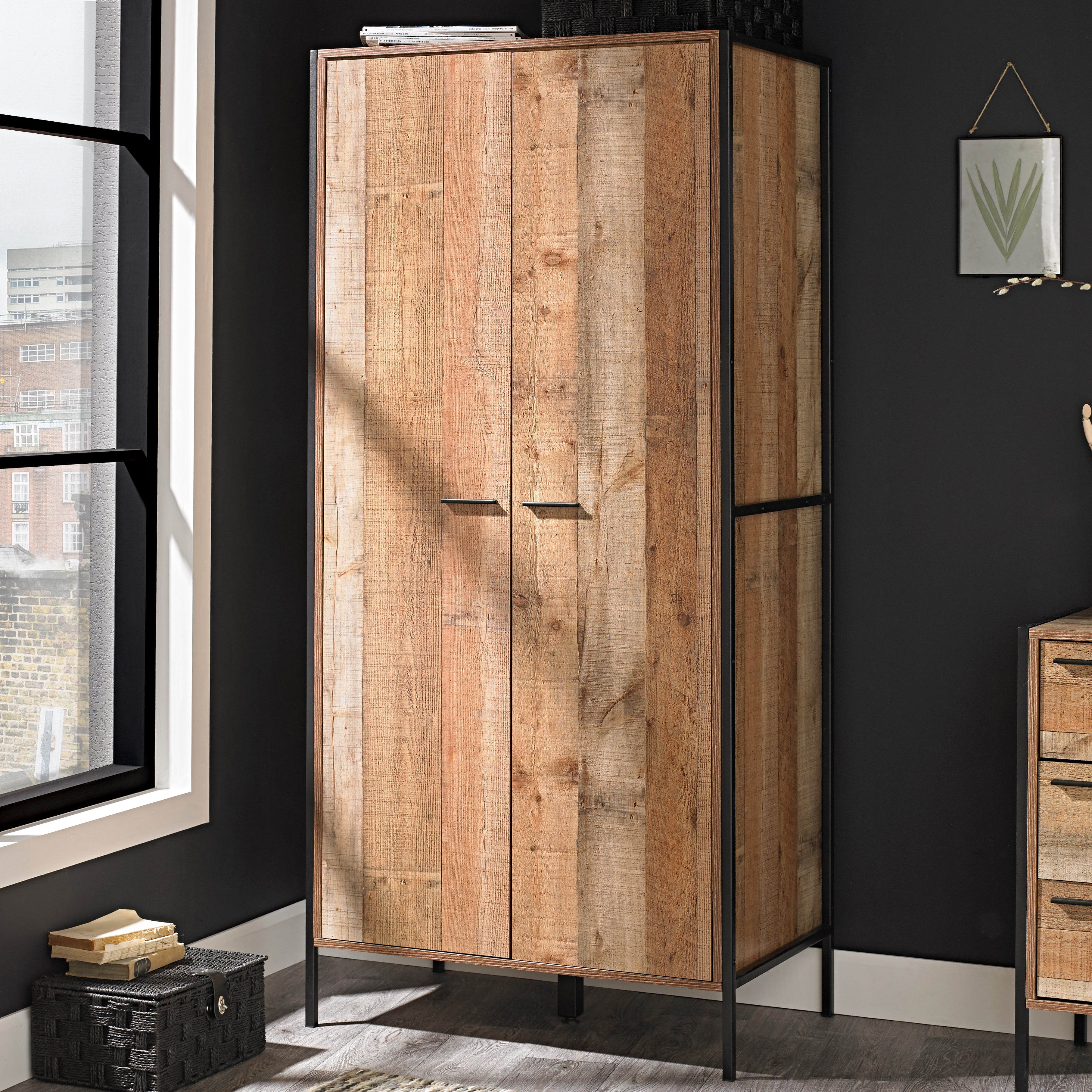 HOXTON 2 DOOR WARDROBE 2 PACKS (14969140609402)