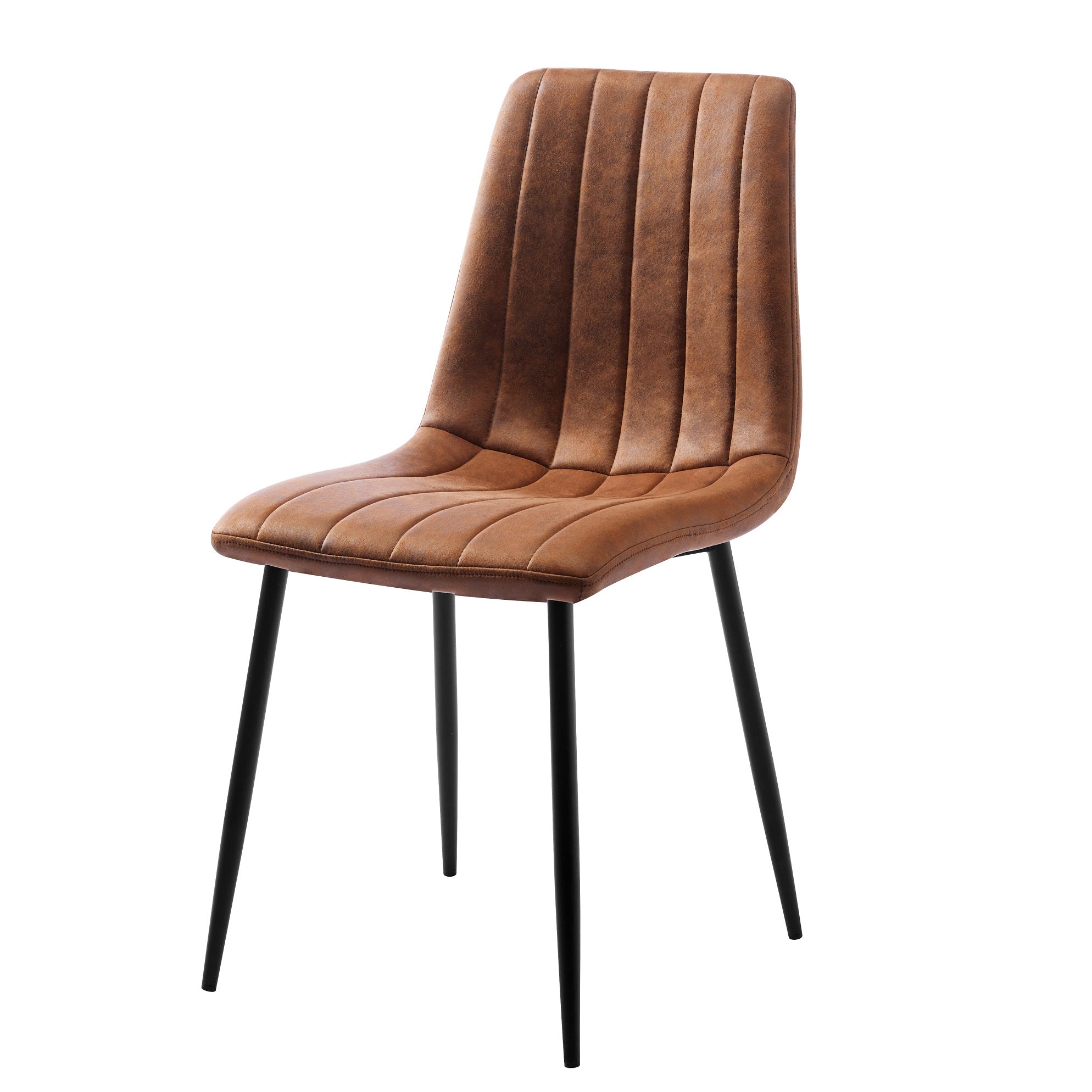 Lenny Dining Chair in Brown - AMC Furniture