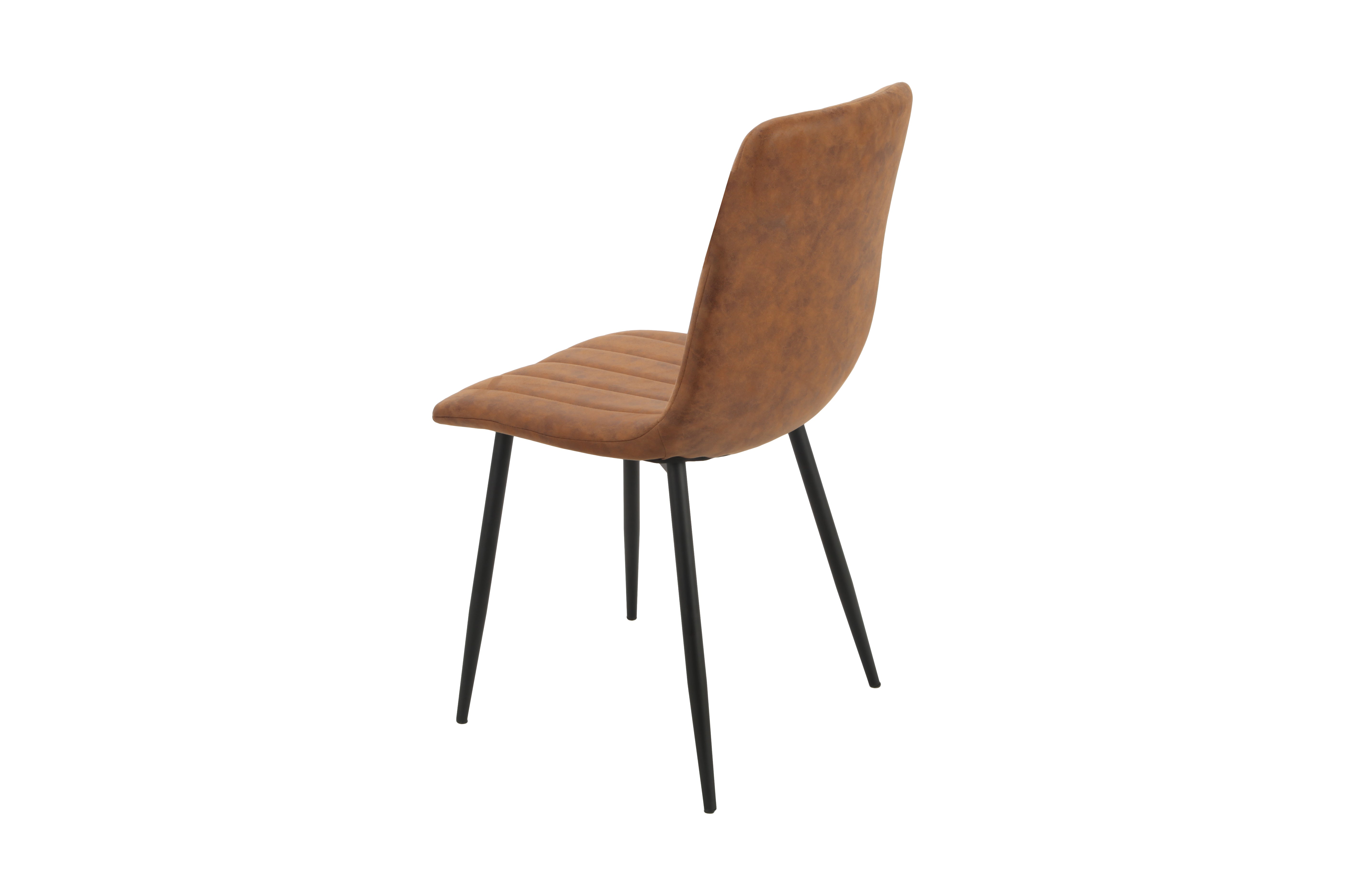 Lenny Dining Chair in Brown - AMC Furniture