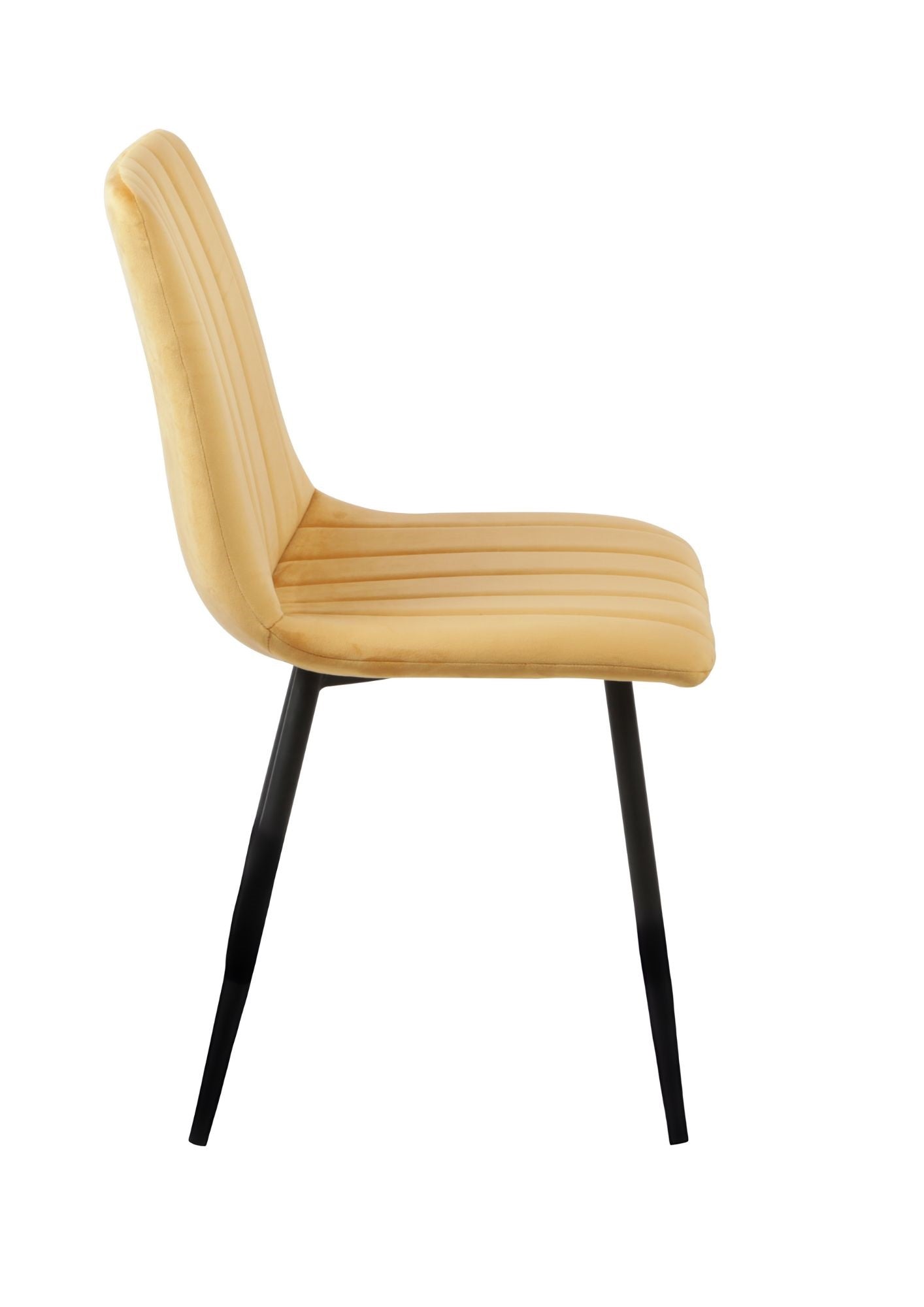 Lenny Dining Chair in Gold - AMC Furniture