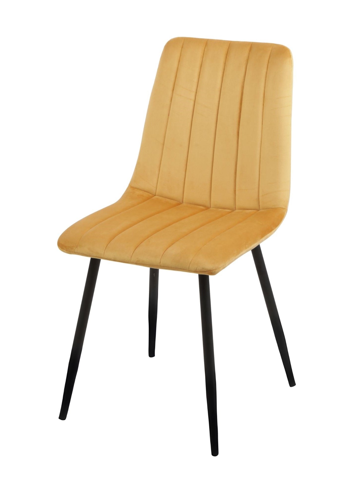 Lenny Dining Chair in Gold - AMC Furniture