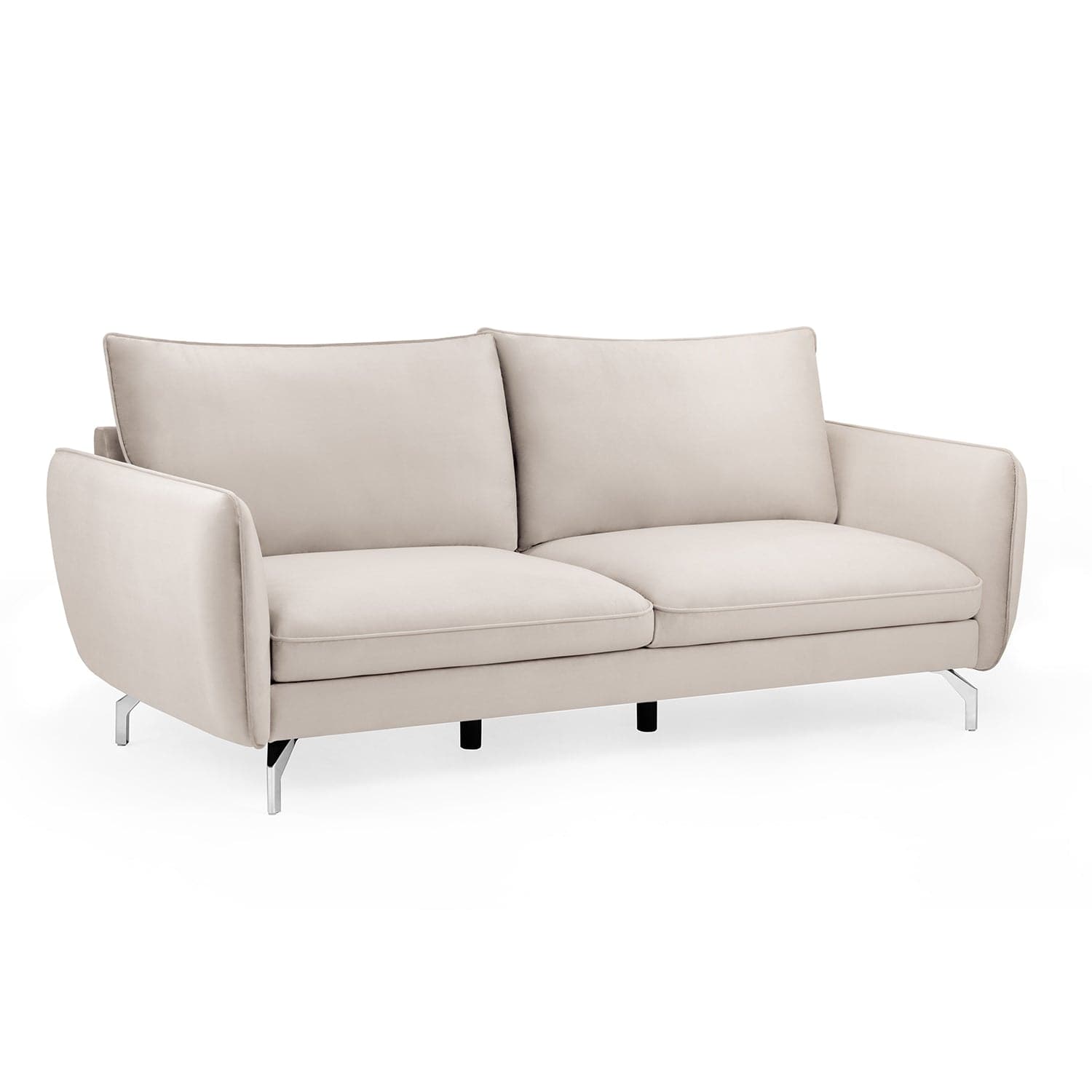 Lavard Sofa Plush Beige 3 Seater (7023947612224)