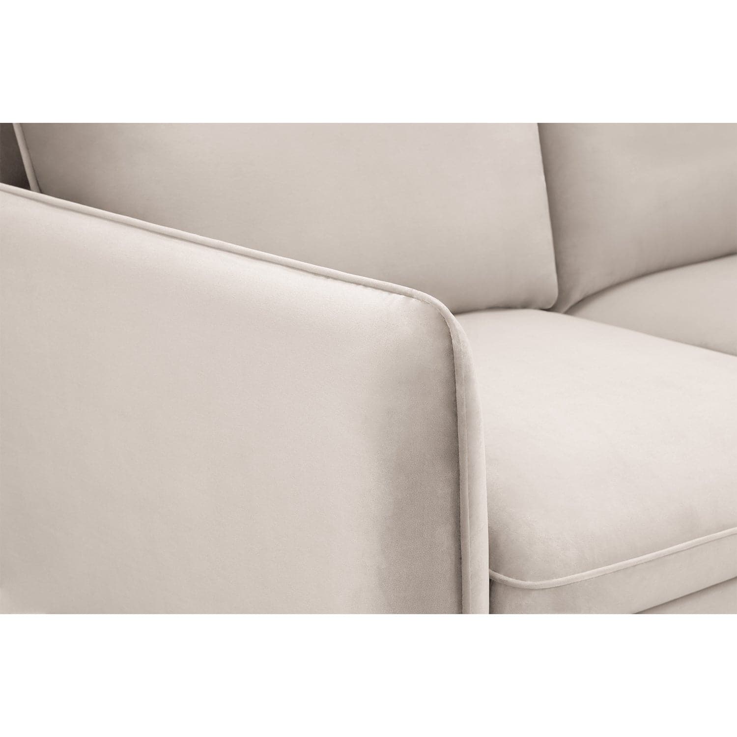 Lavard Sofa Plush Beige 3 Seater (7023947612224)