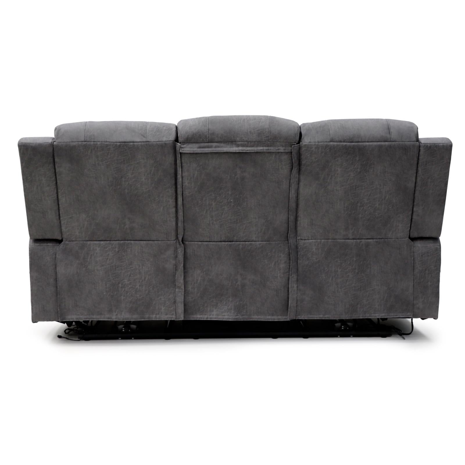  Leo Tech Grey 3 Seater Recliner Sofa ,2 (15320508399994)