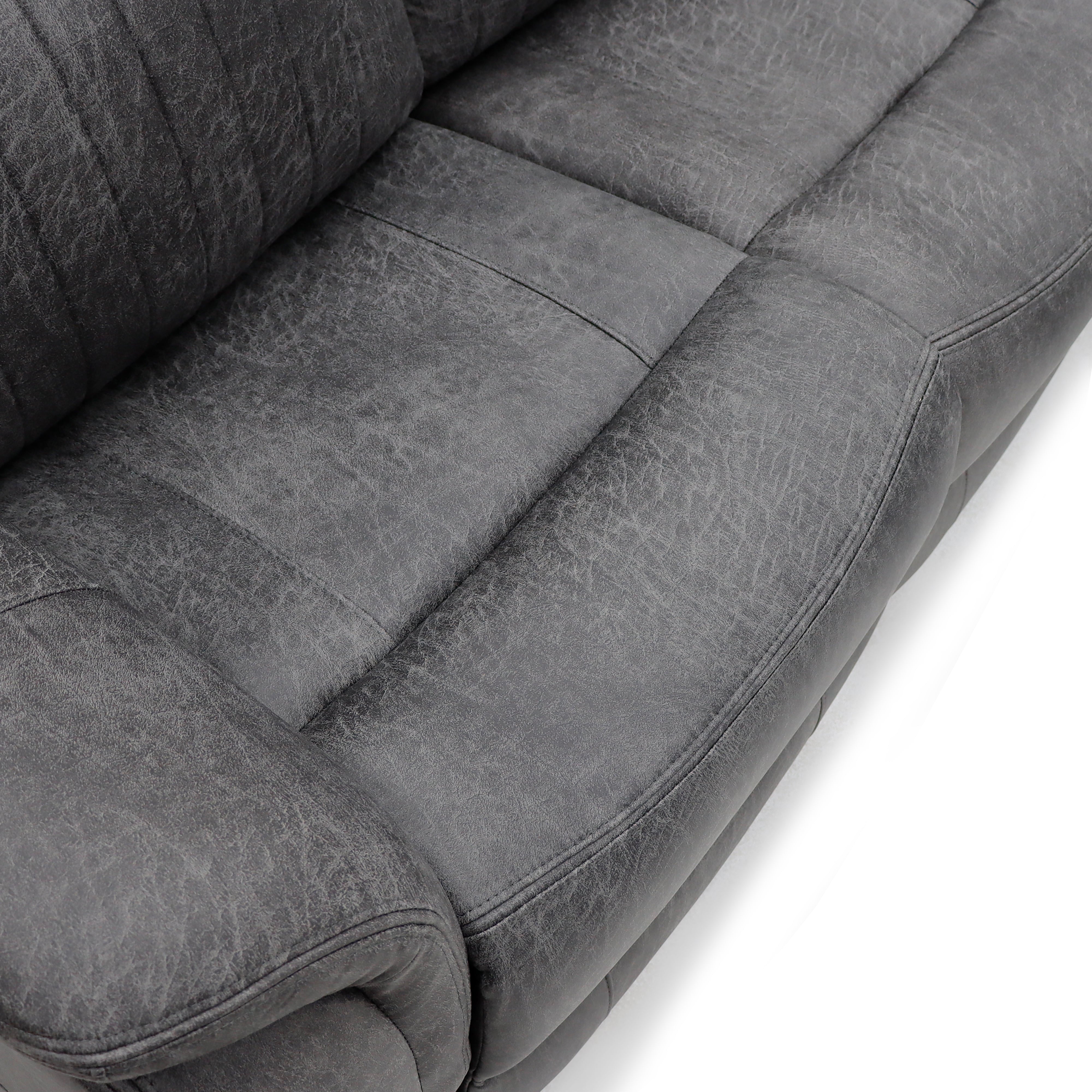 Strand Electric Recliner Sofa Grey Armchair - AMC Furniture