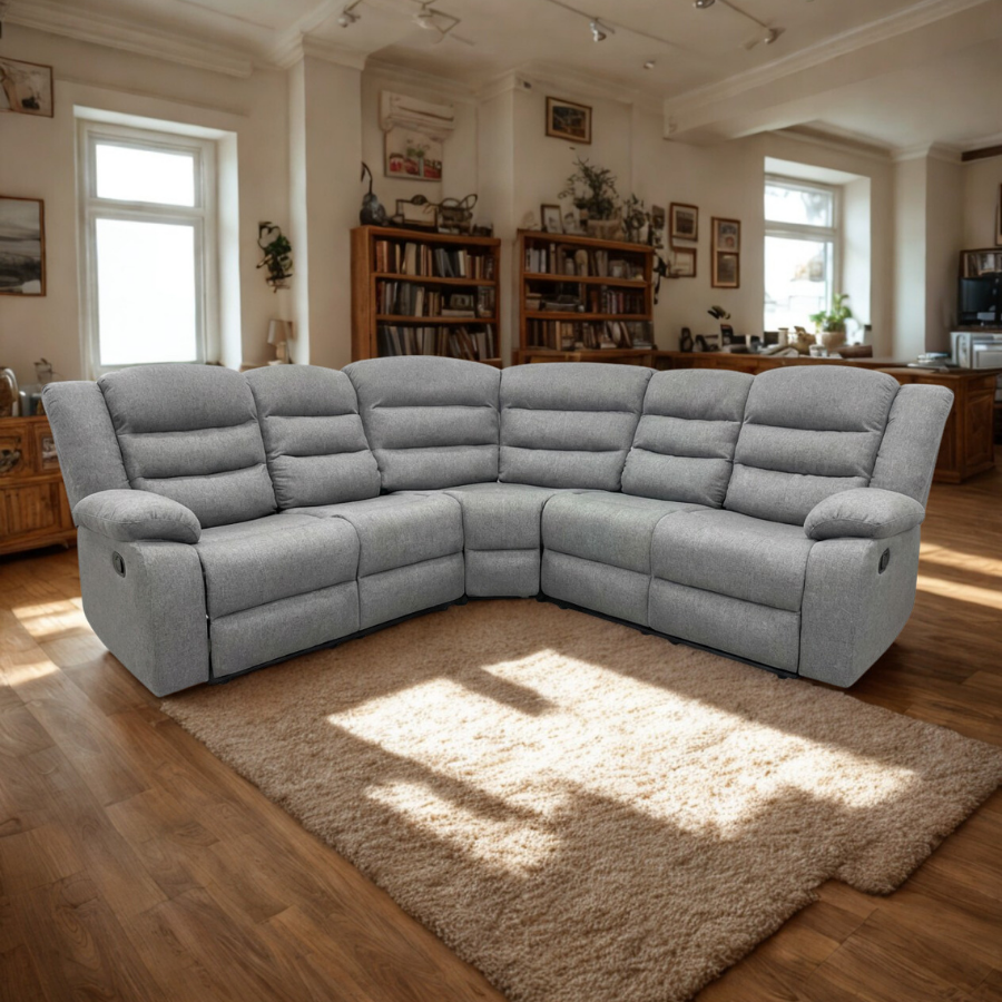 Leonardo Manual Reclining Corner Sofa
