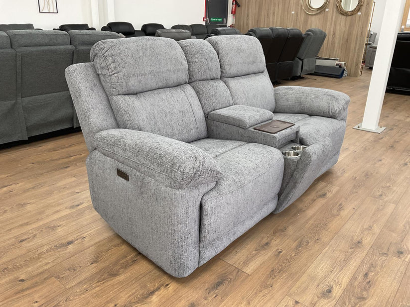 Lyra Electric Recliner Grey 2 Seater,2 (15320515543418)