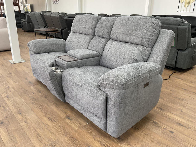 Lyra Electric Recliner Grey 2 Seater,5 (15320515543418)