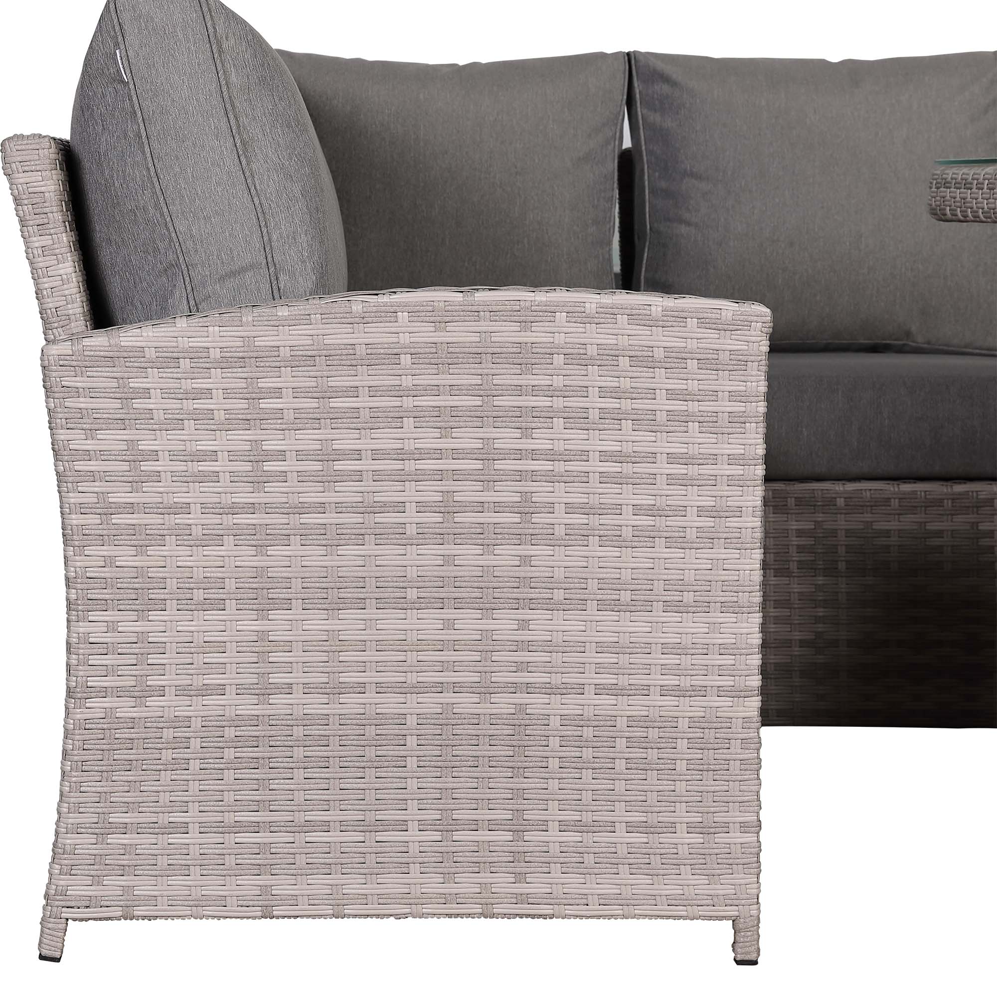 Sorrento Large Corner Dining Set LH - AMC Furniture