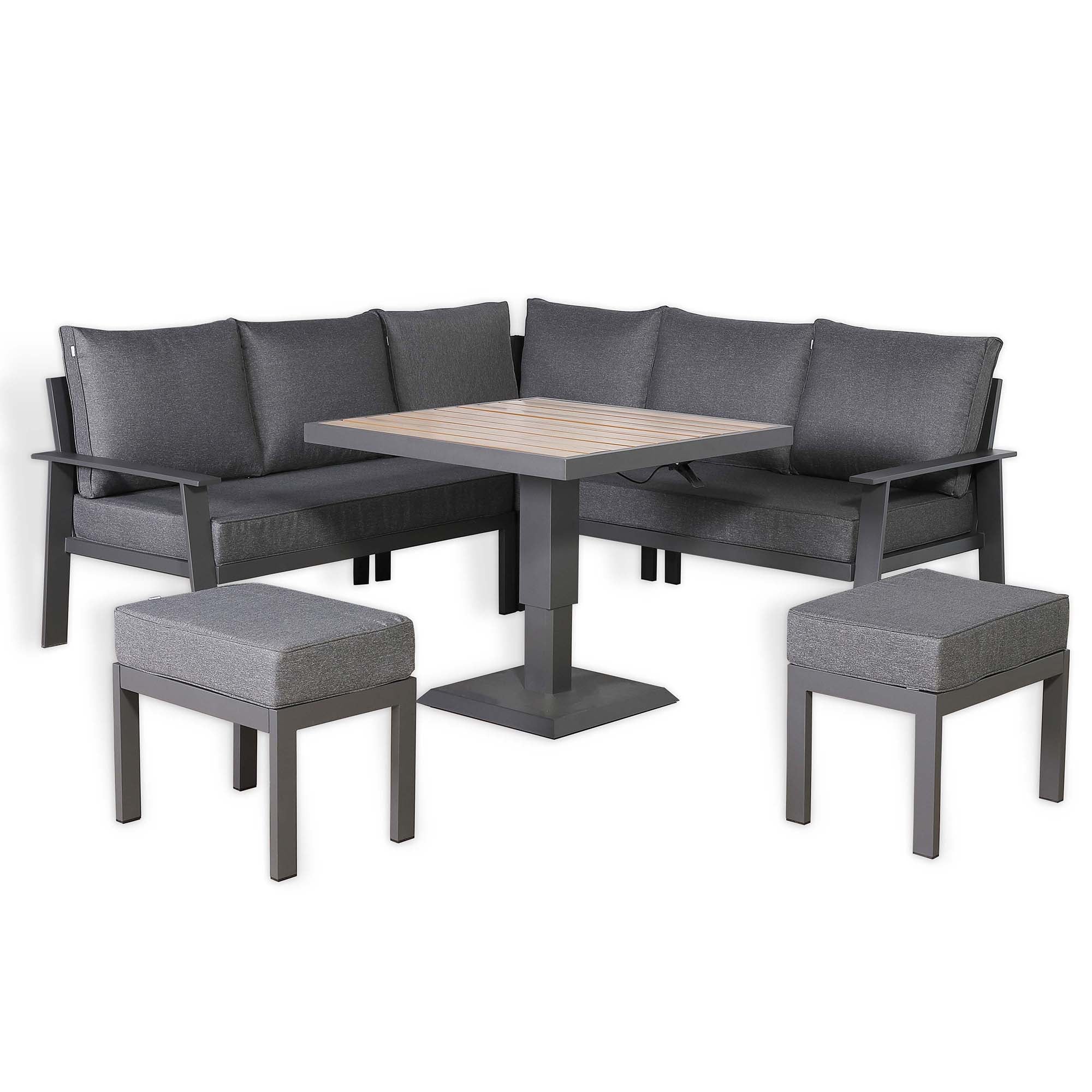 Cadiz Equal Corner Dining Set - AMC Furniture