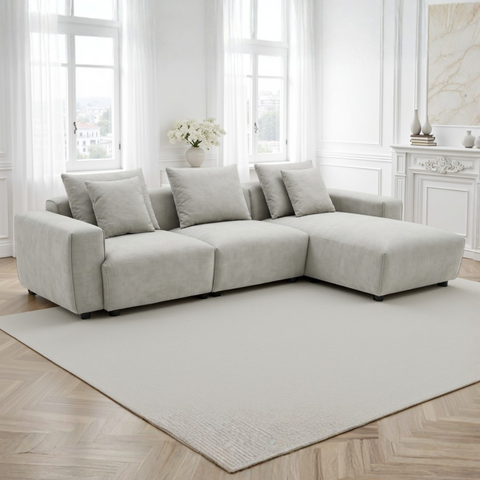 Phoebe Sofa Beige Universal Corner