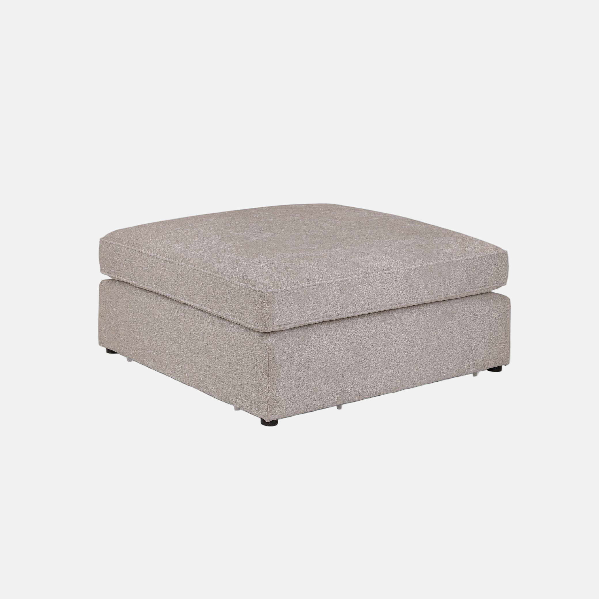 Modena Modular Grey Sofa – Footstool (7024765698112)