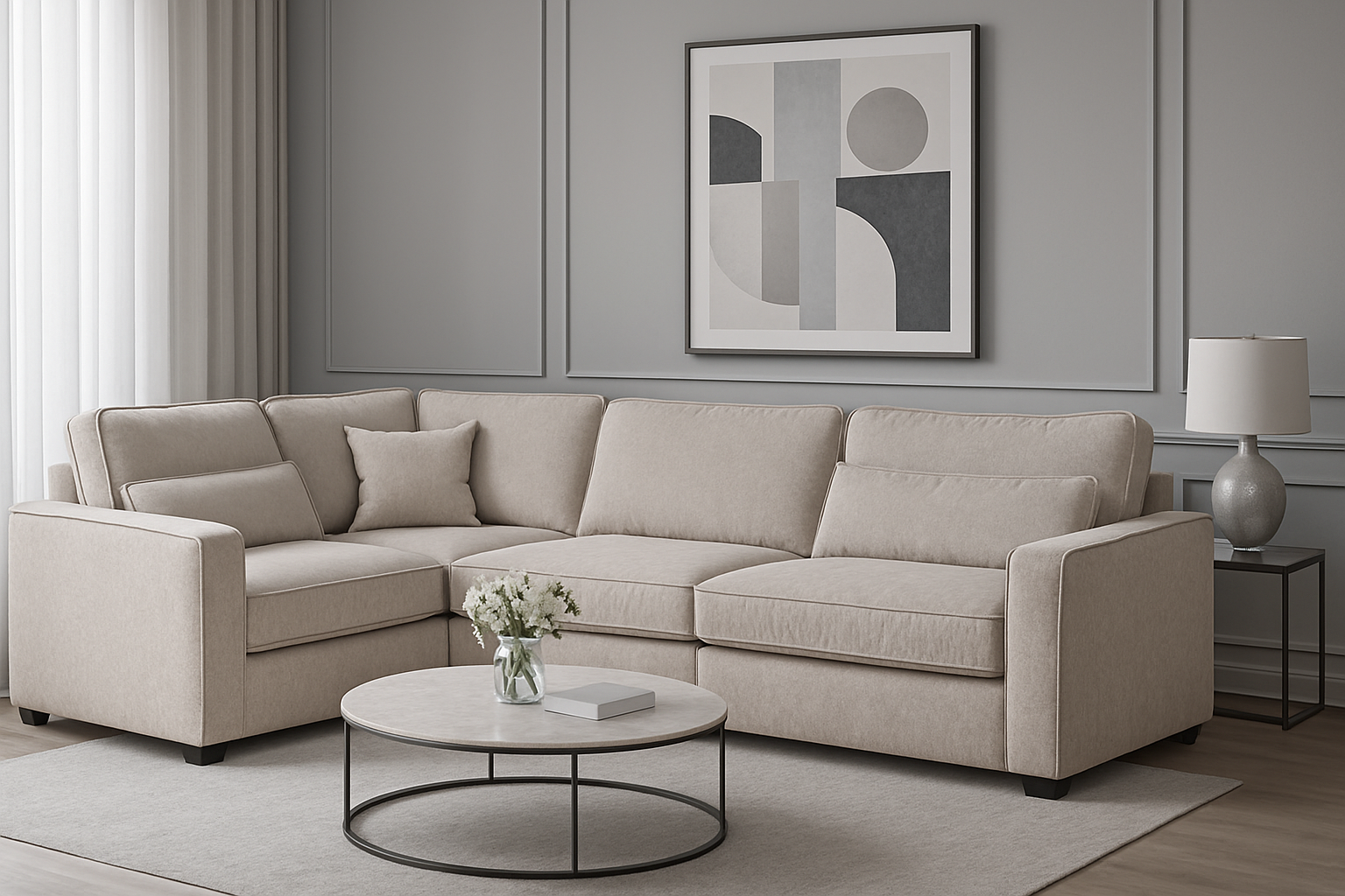 Modena Modular Mocha – Left Hand Corner Sofa (14699506336122)