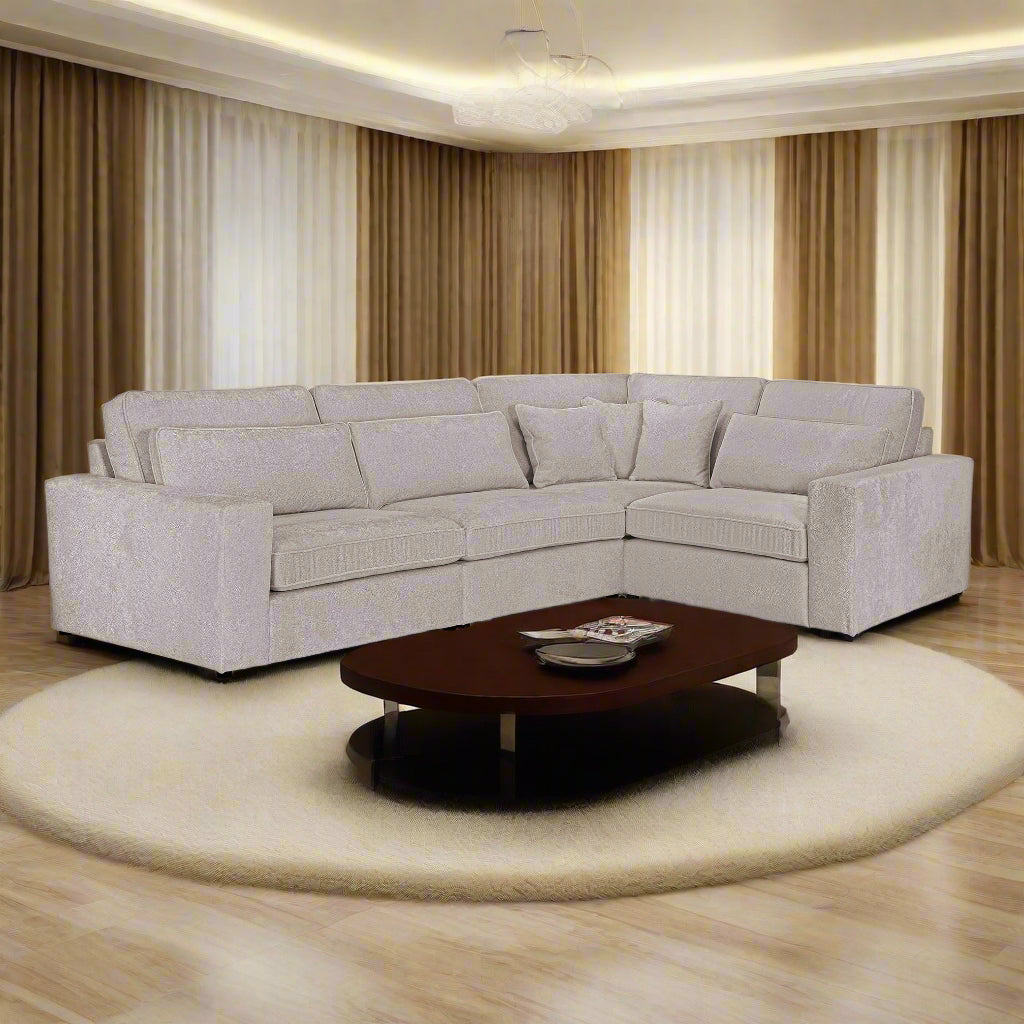 Modena Modular Mocha– Right Hand Corner Sofa (7024776872000)