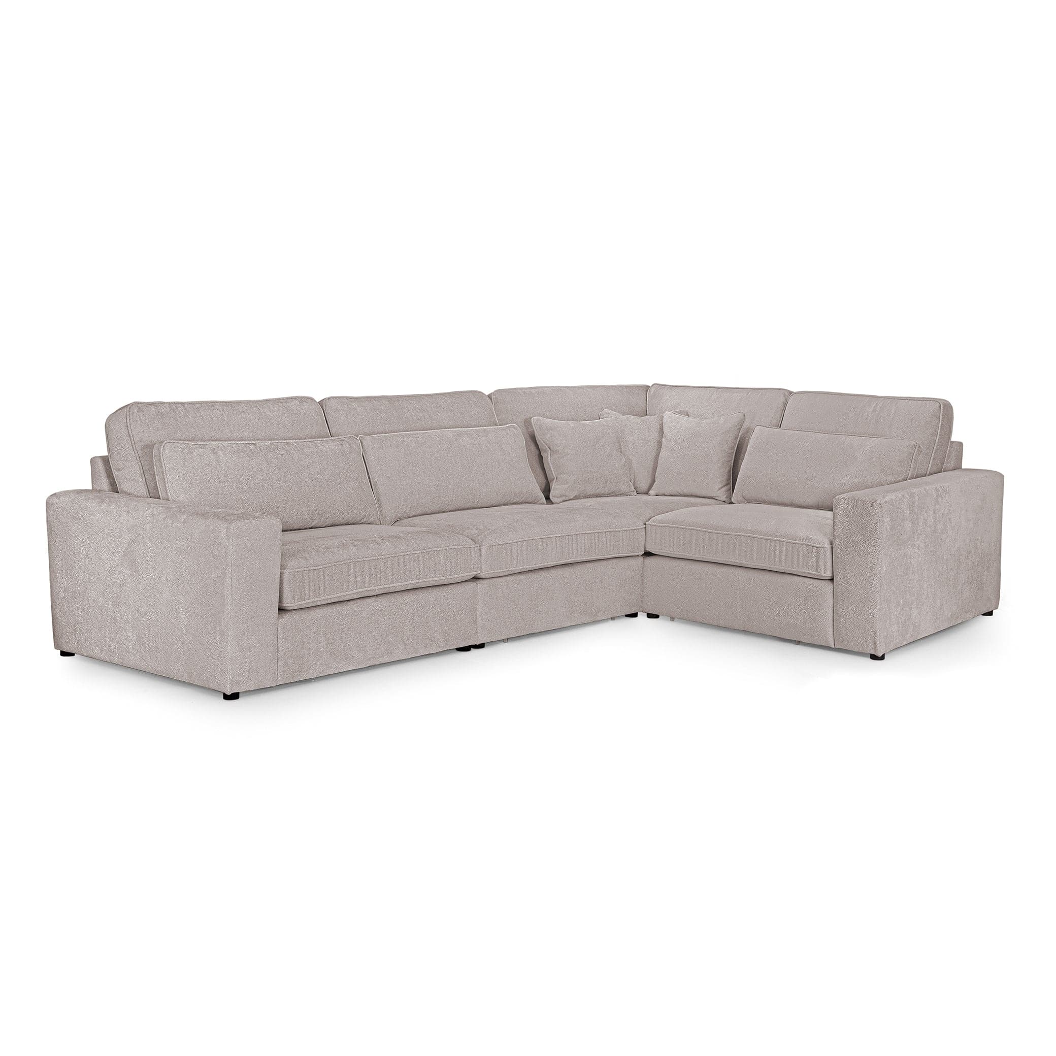 Modena Modular Mocha Right Hand Corner Sofa – front view (7024776872000)