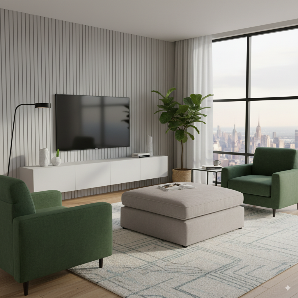 Modena Modular Mocha Sofa – Footstool (7024699015232)