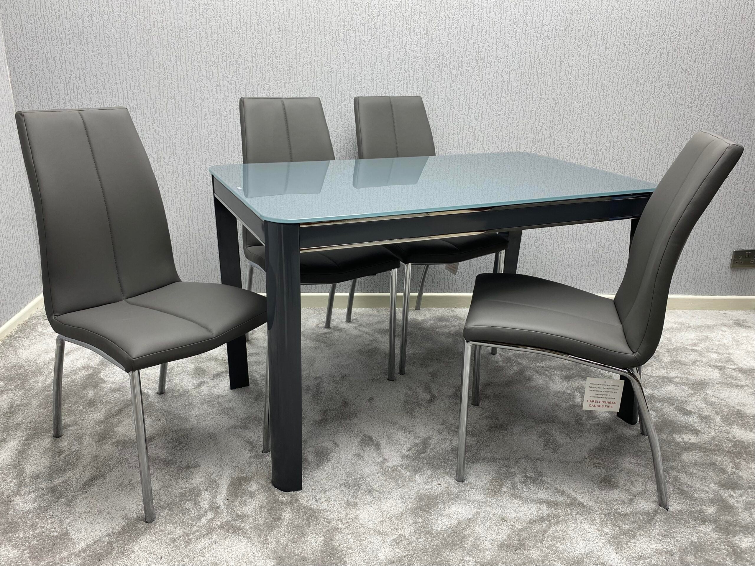 Monaco Grey Table Only, detail view (15294078648698)