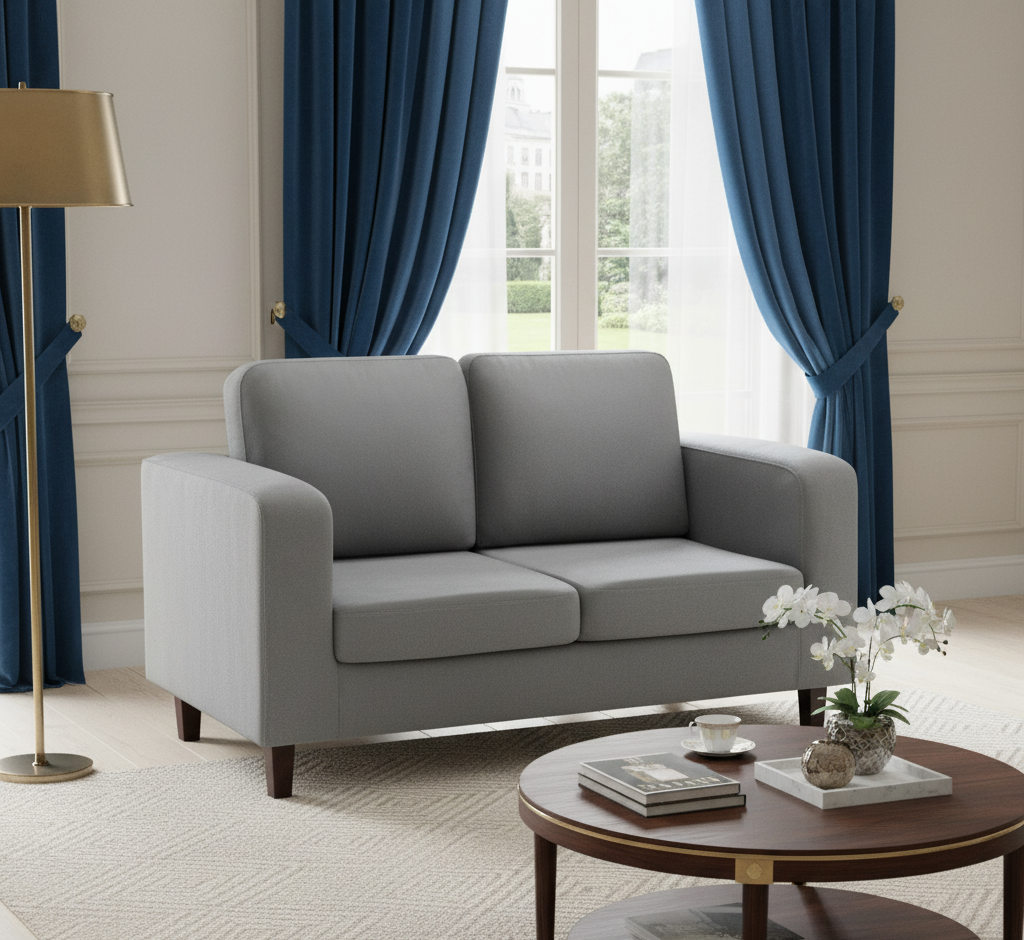 Nova Sofa Grey 2 Seater