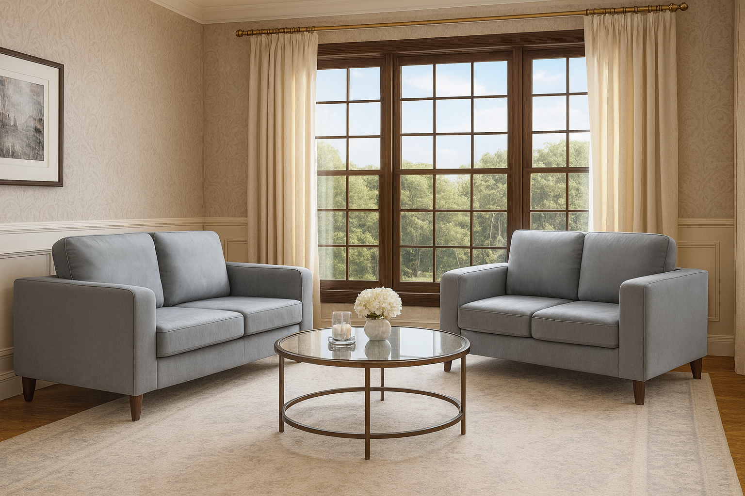 Nova Sofa Grey 3+2 Set