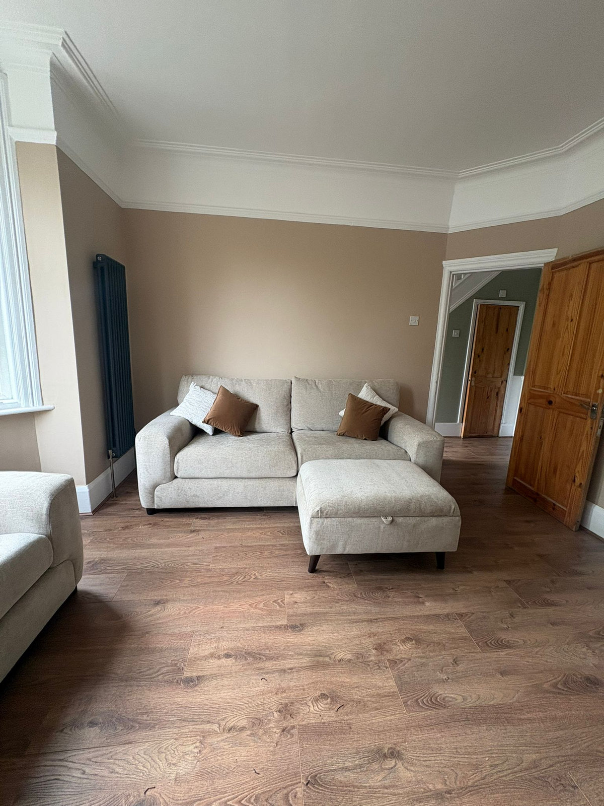 Eden 2 Seater Sofa in Sand Lebus
