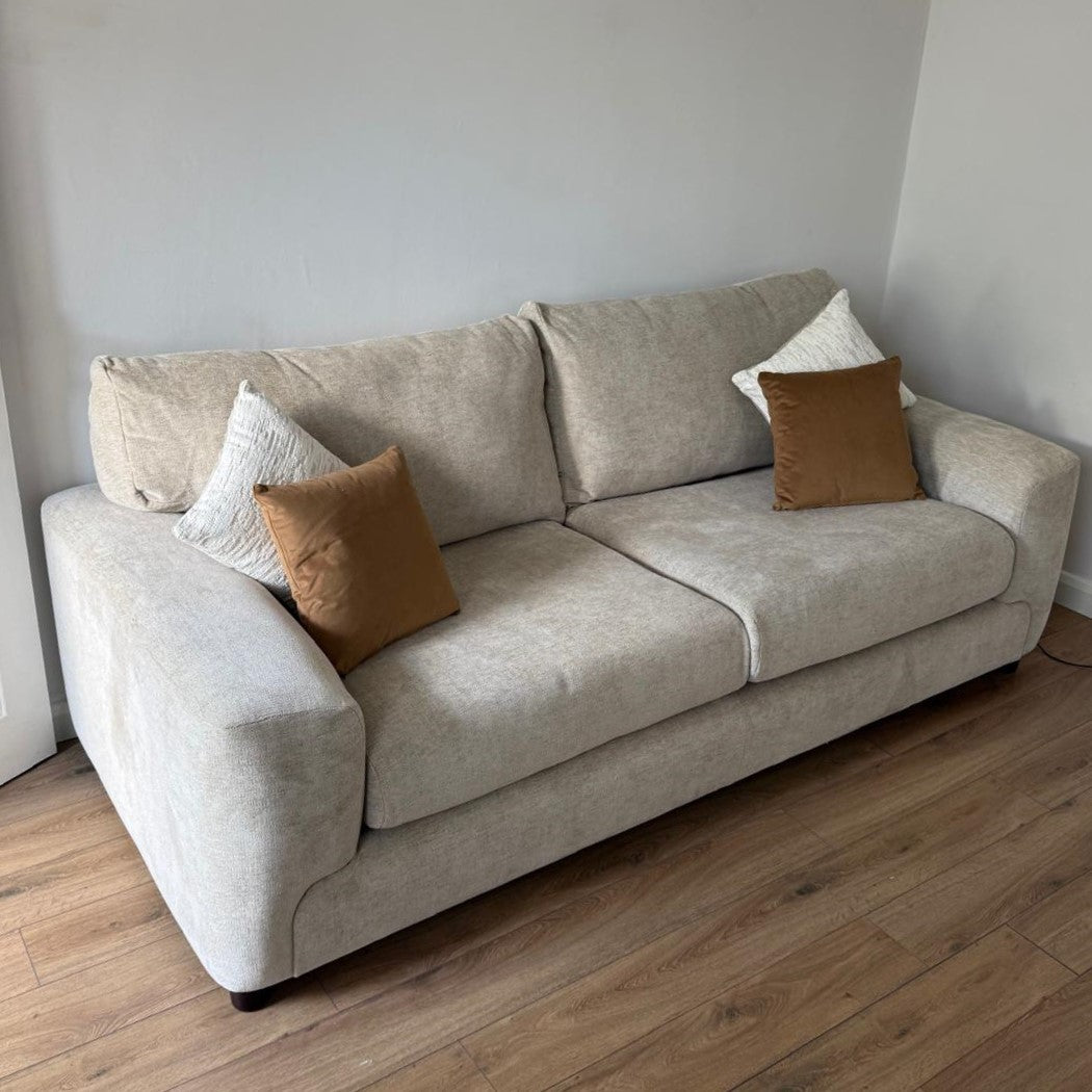 Eden 2 Seater Sofa in Sand Lebus