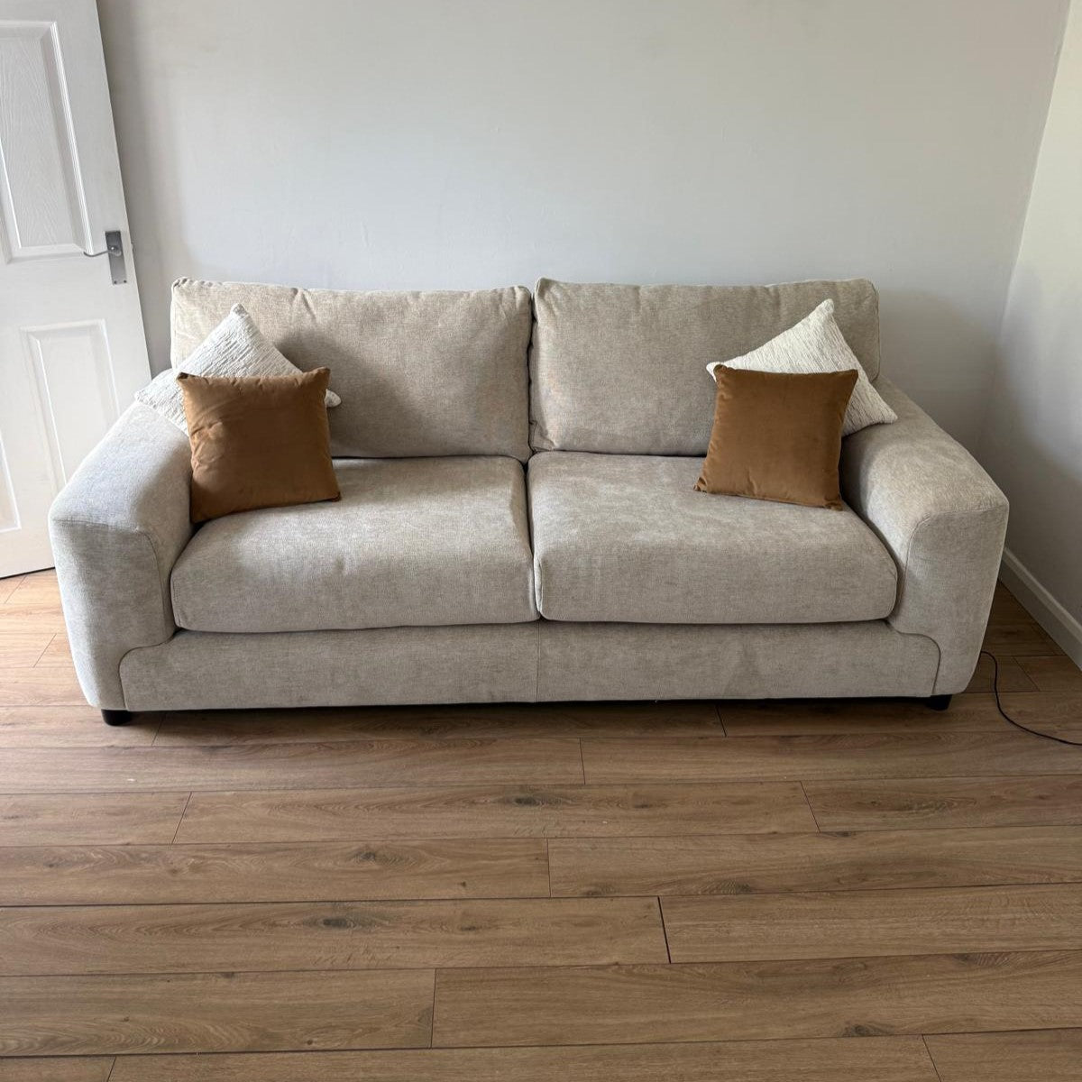 Eden 2 Seater Sofa in Sand Lebus