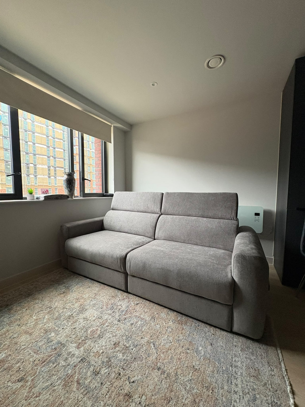 Raye 3 Seater Electric Sofa Bed in Grey