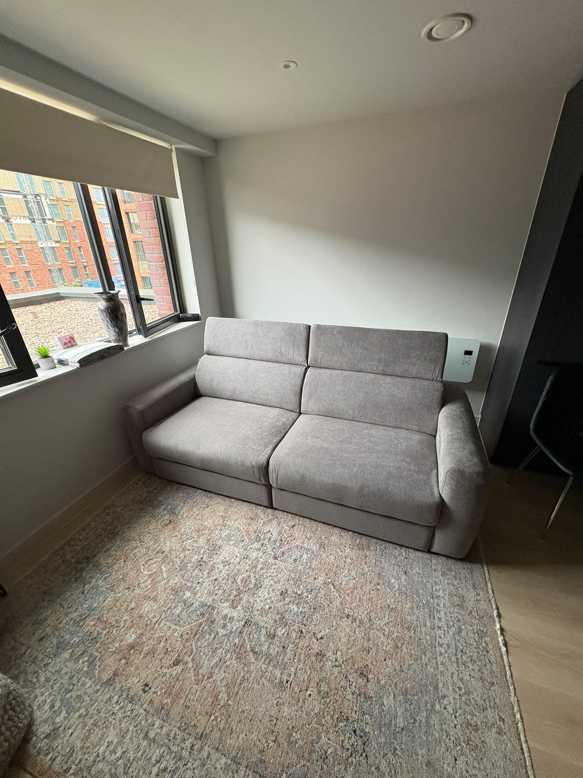 Raye 3 Seater Electric Sofa Bed in Grey